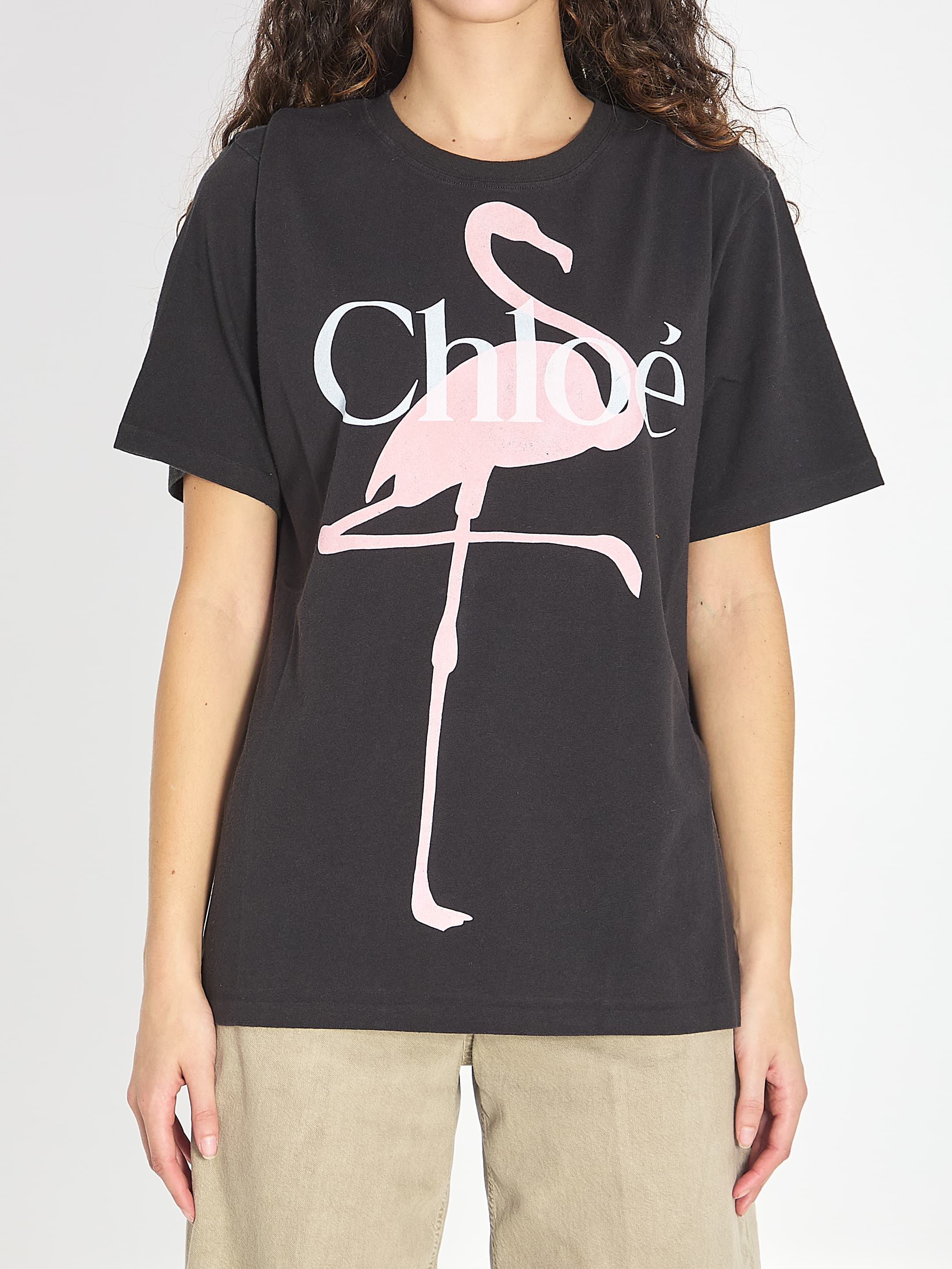 Chloé CHLOE Oversized T-shirt with Logo