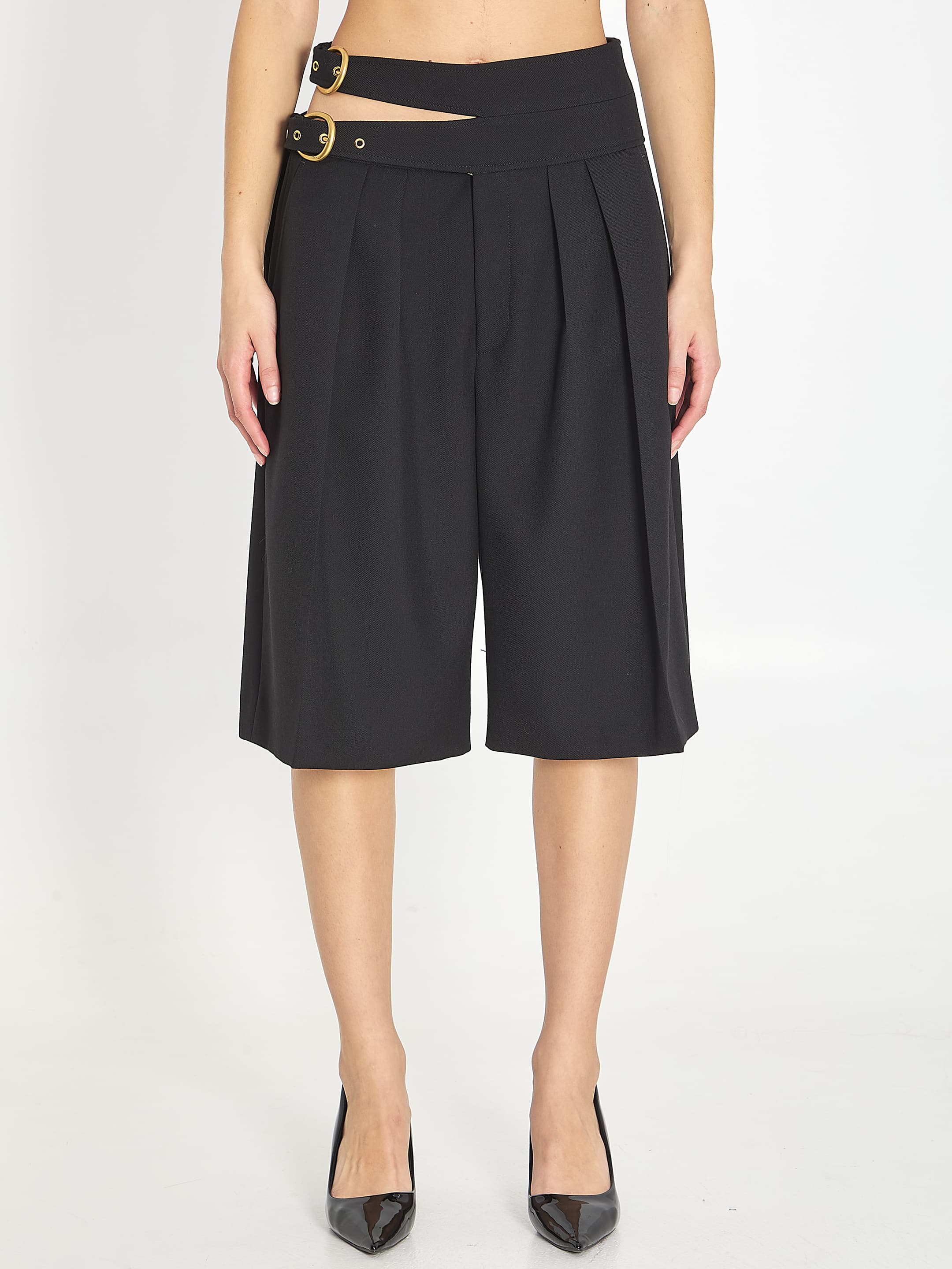 Chloé CHLOE Bermuda Shorts with Double Belt