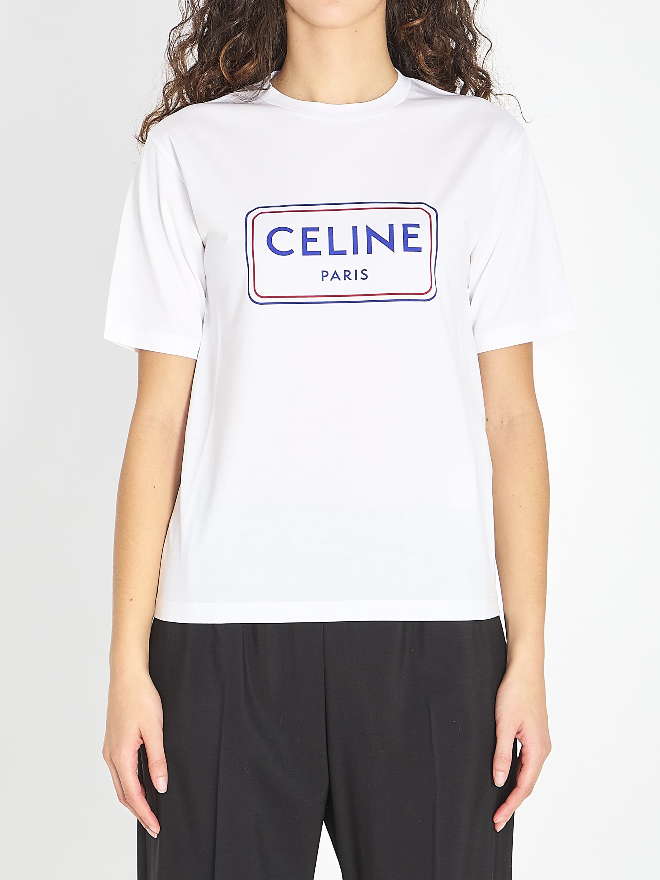 Celine Celine Print T-shirt