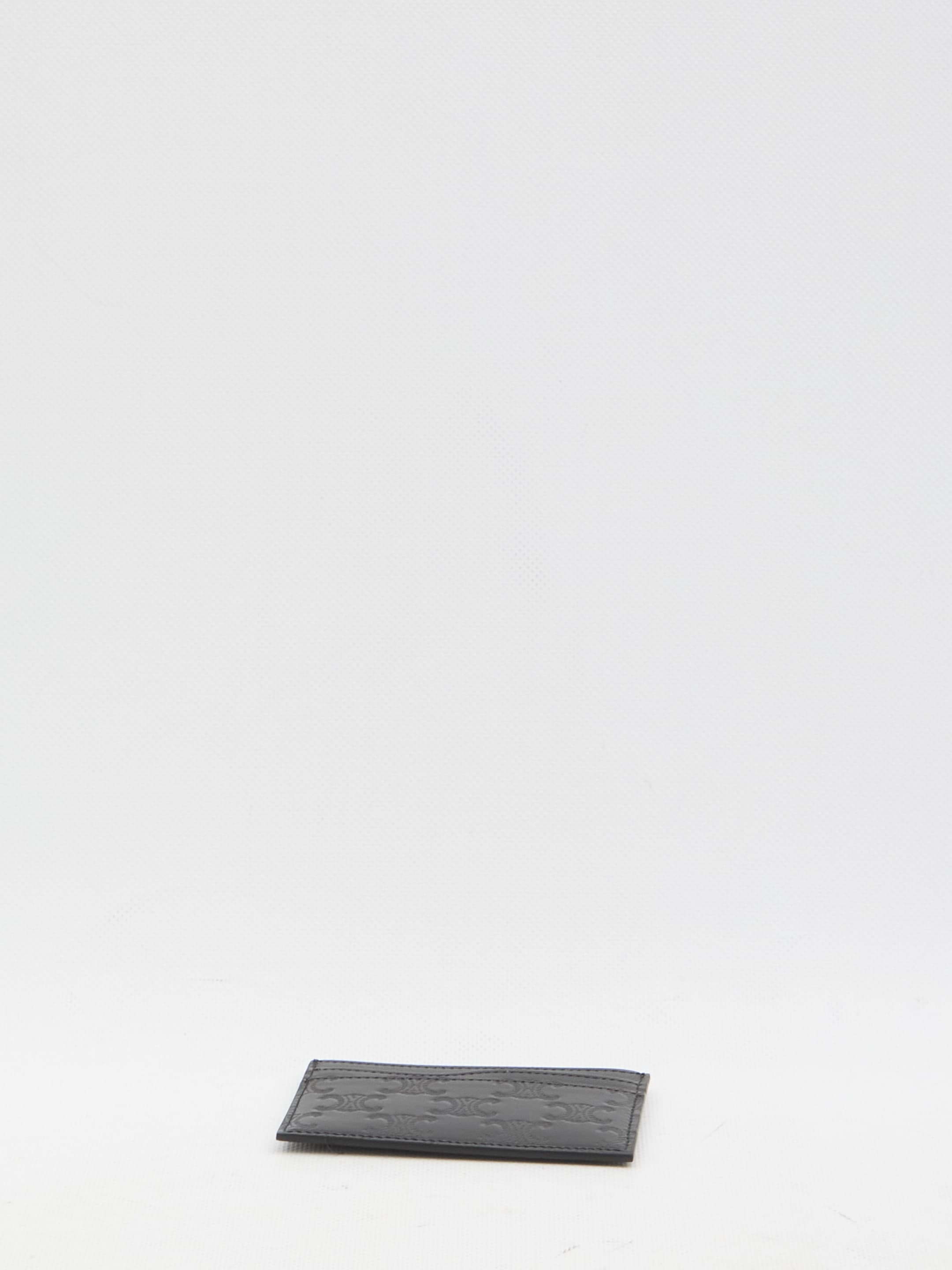 Celine Card Holder with Triomphe Embossed