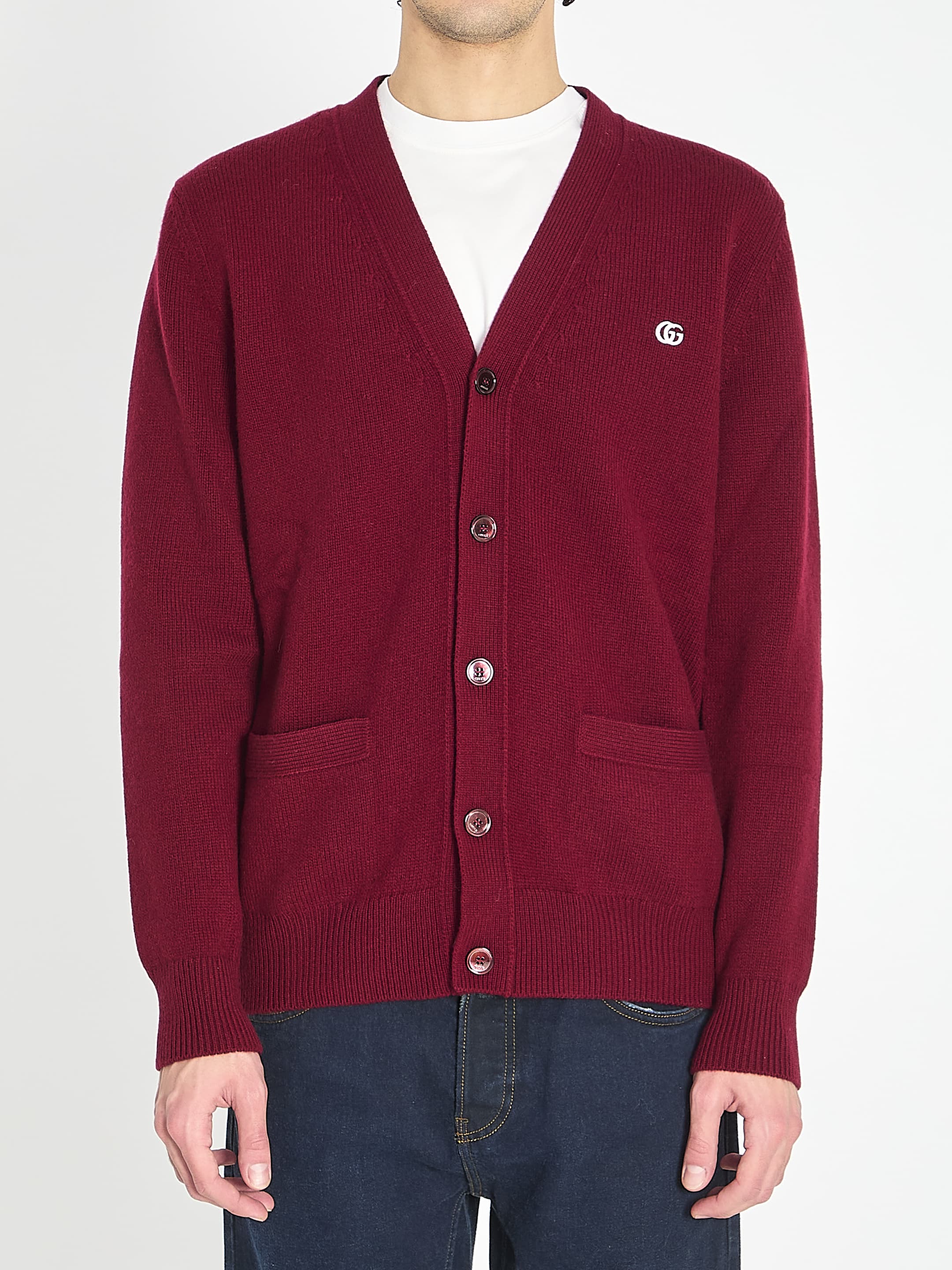 Gucci Cardigan in Wool and Cashmere