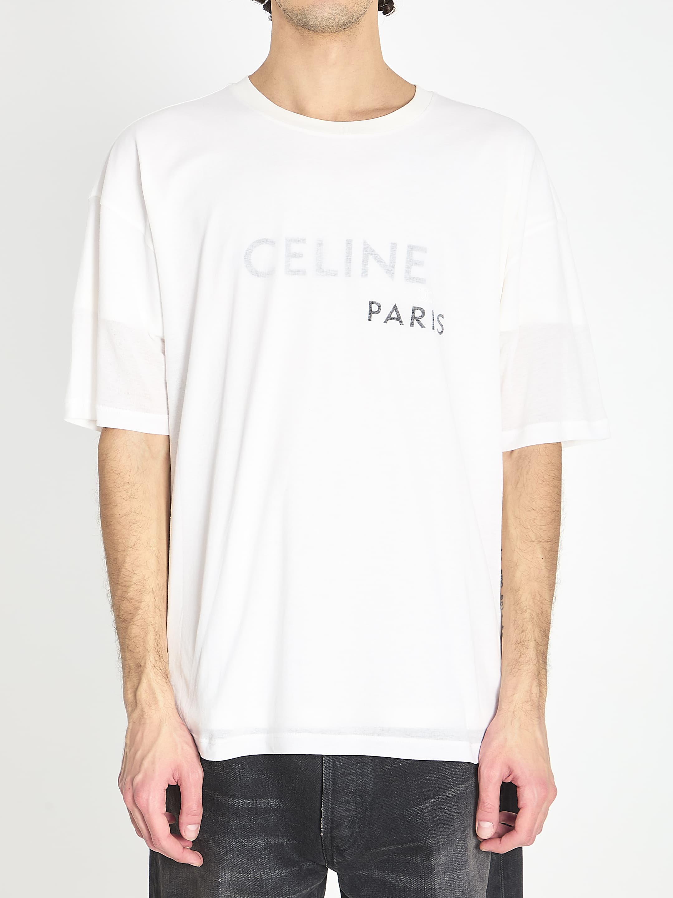 Celine Double-layer T-shirt