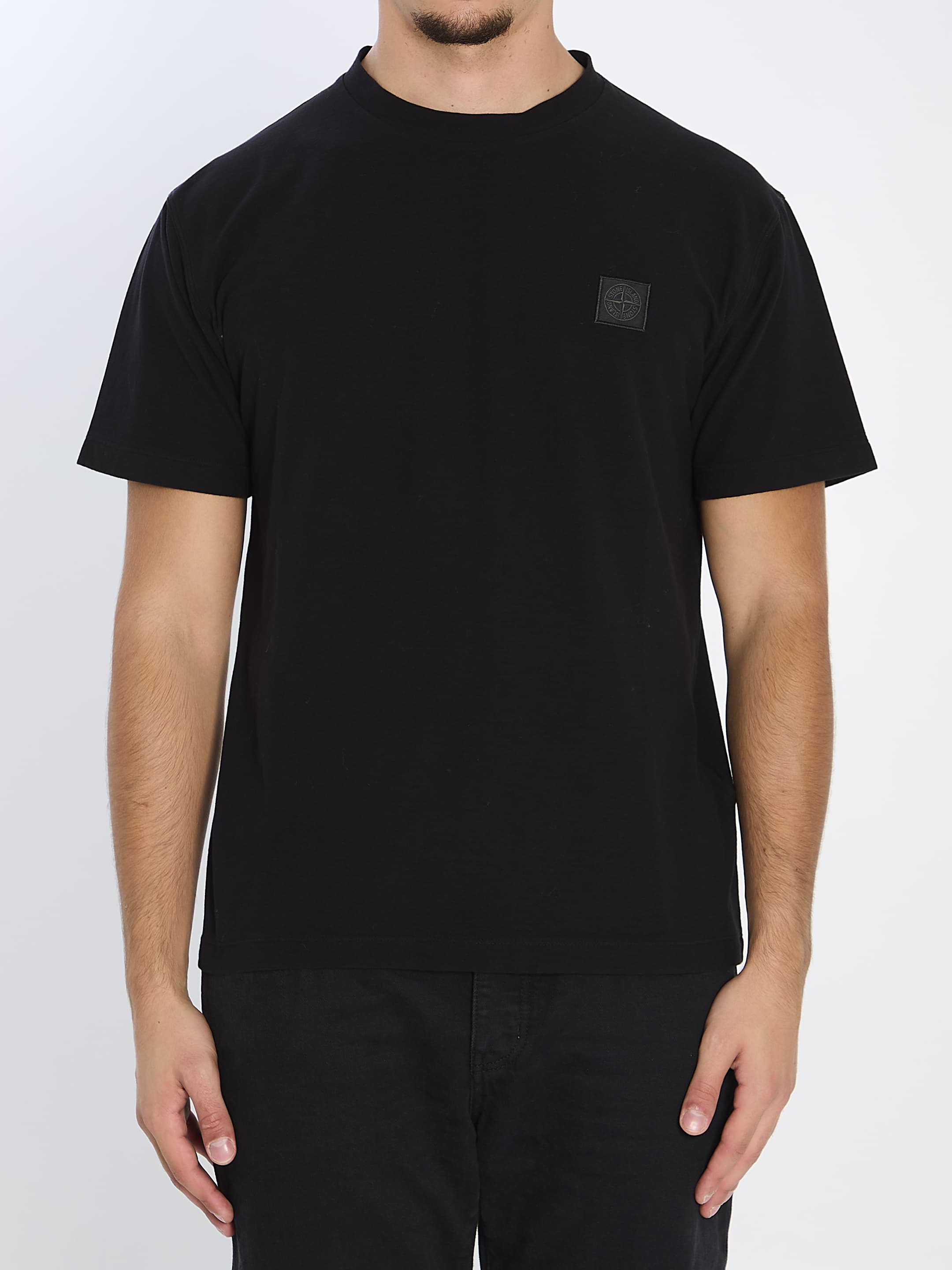 Stone Island Ghost Piece Cotton T-shirt