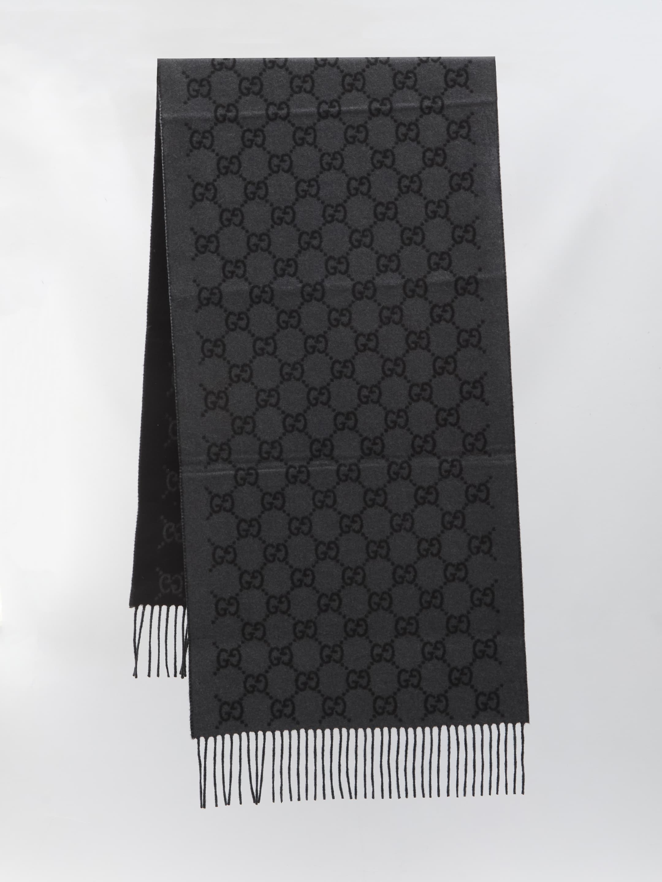 Gucci Gg Cashmere Scarf