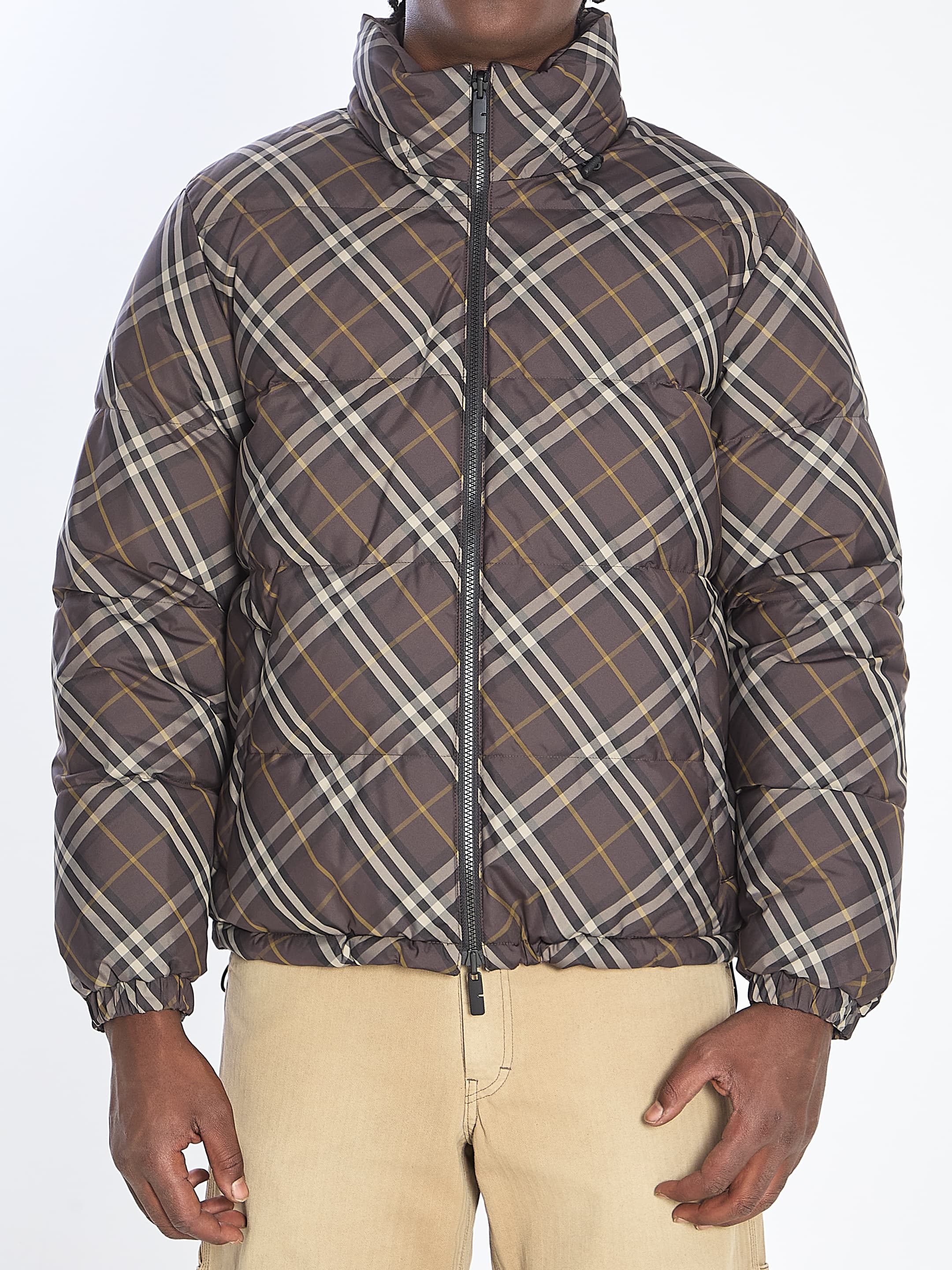 Burberry SNOWDON CHECK REVERSIBLE DOWN JACKET