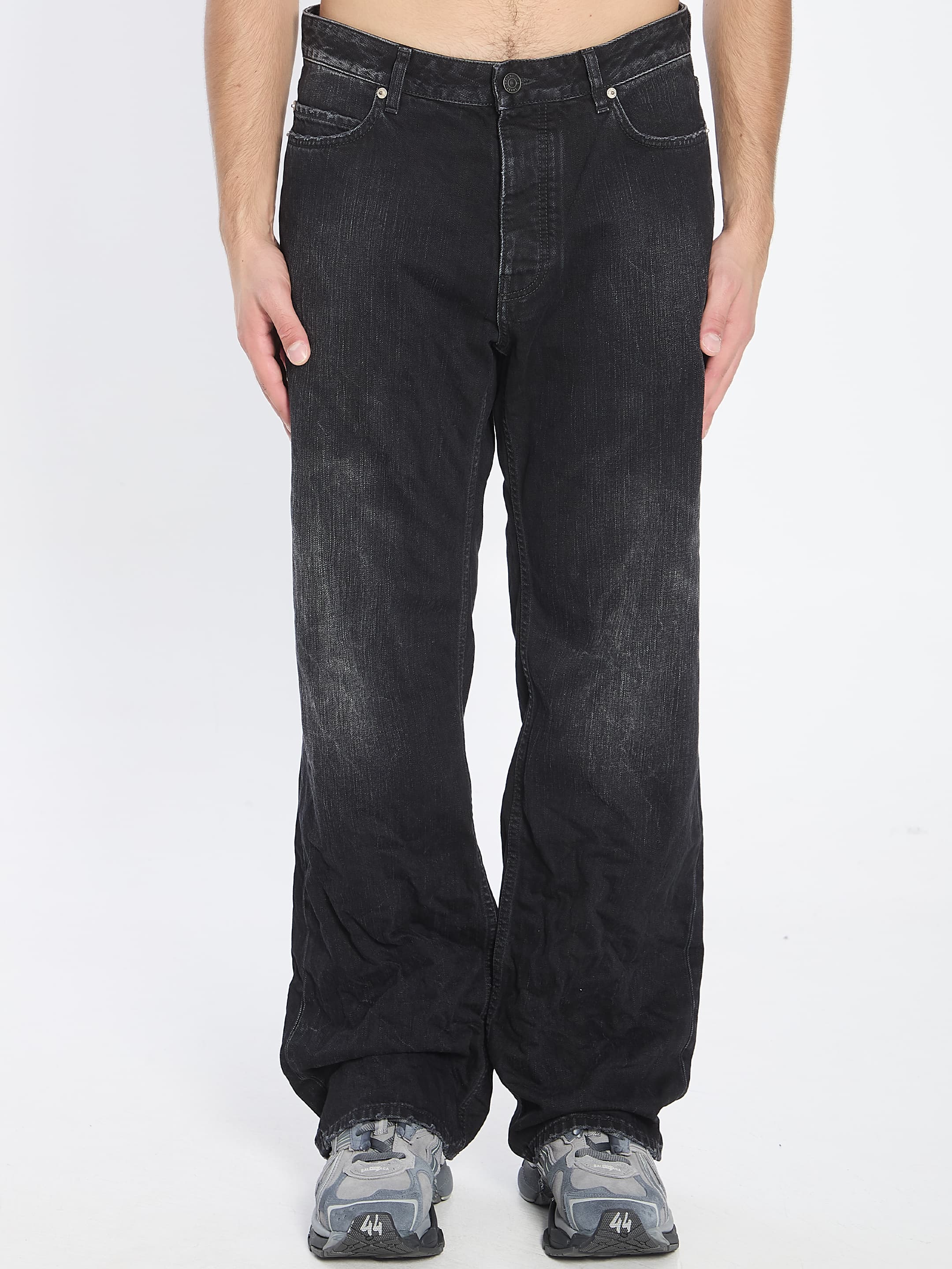 Balenciaga Distressed Relaxed Jeans