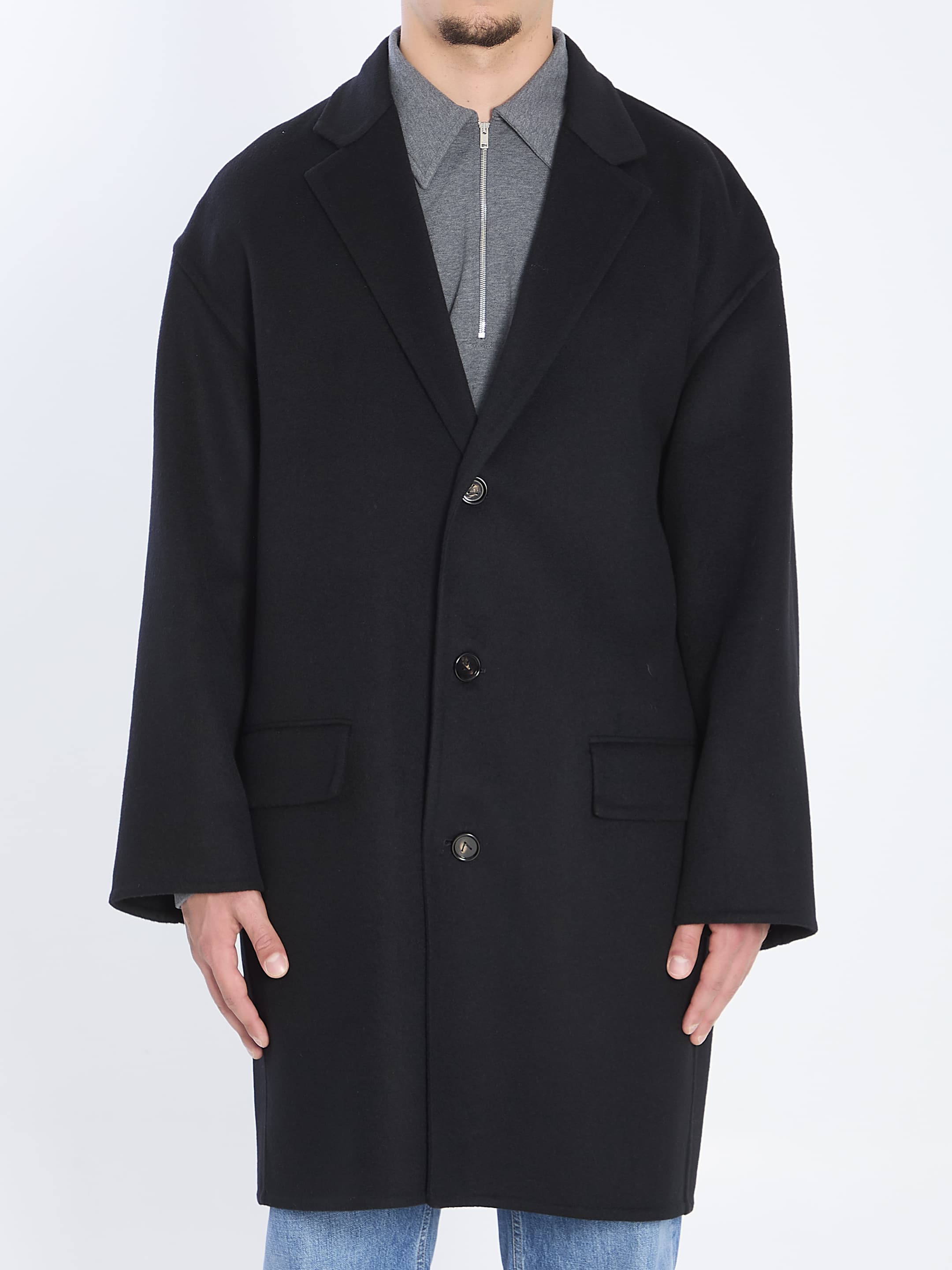 Bottega Veneta Midi Wool Coat
