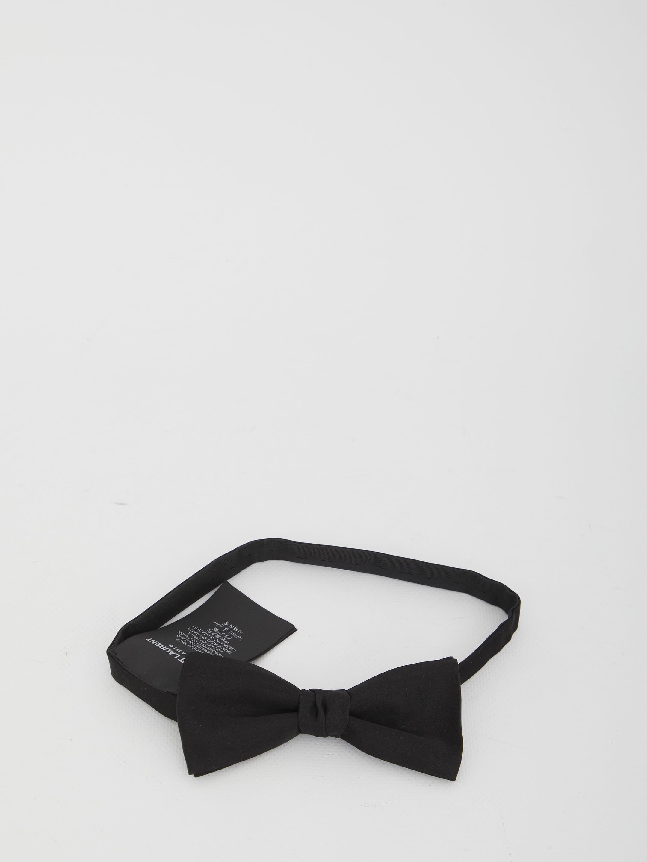 Saint Laurent Yves Bow Tie in Silk