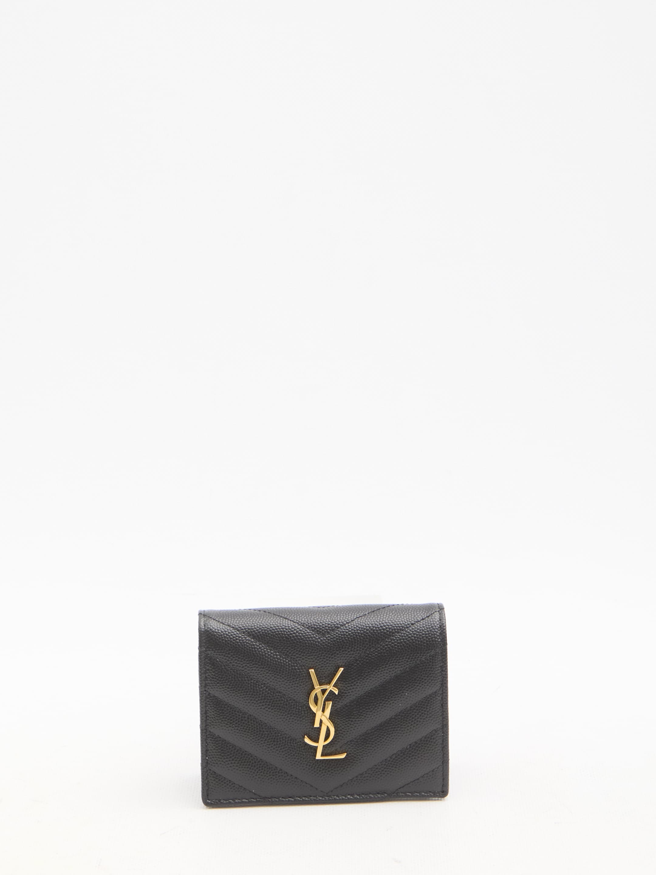 Saint Laurent Cassandre Matelassé Wallet