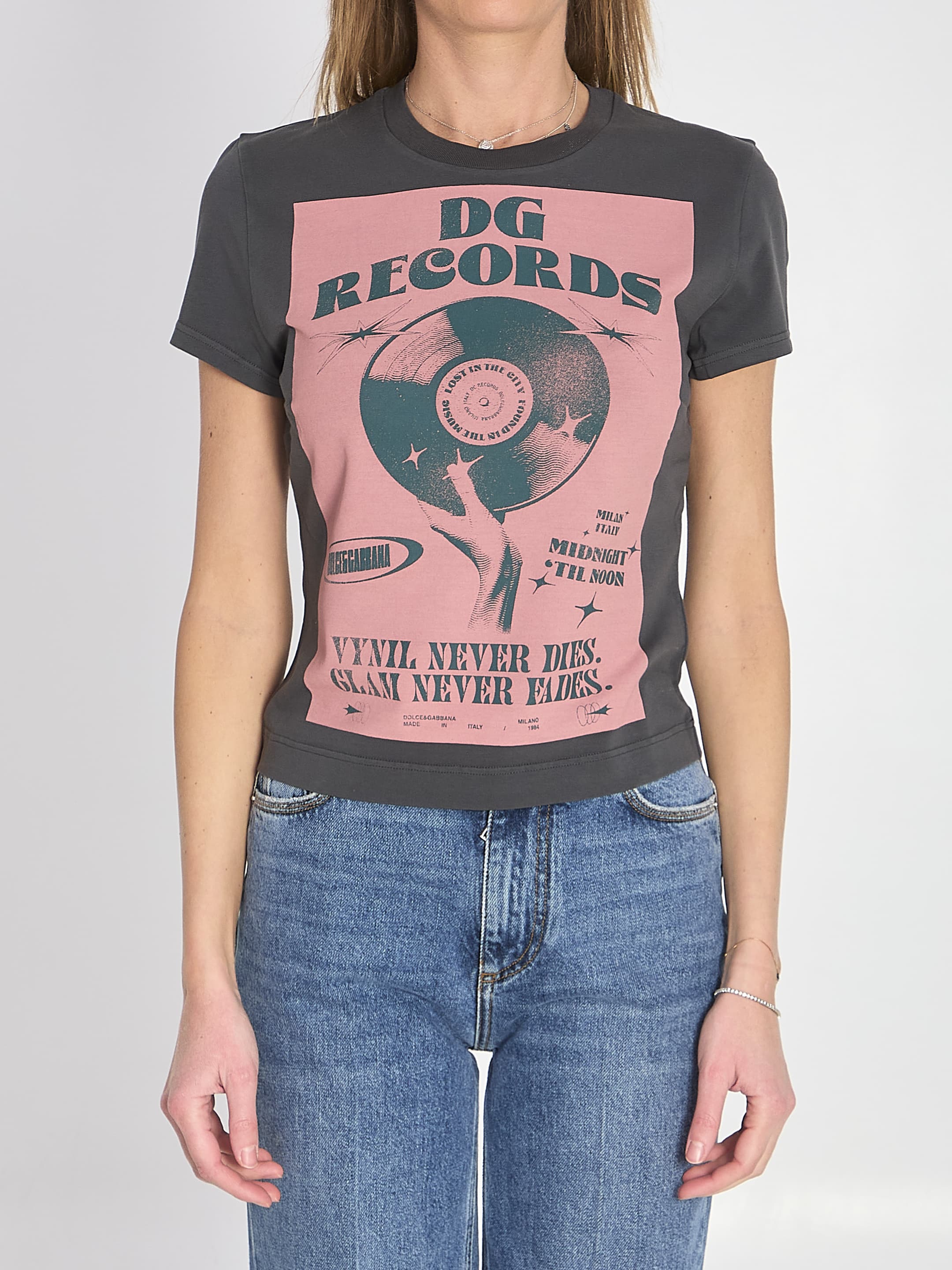 Dolce&Gabbana Stretch Cotton T-shirt