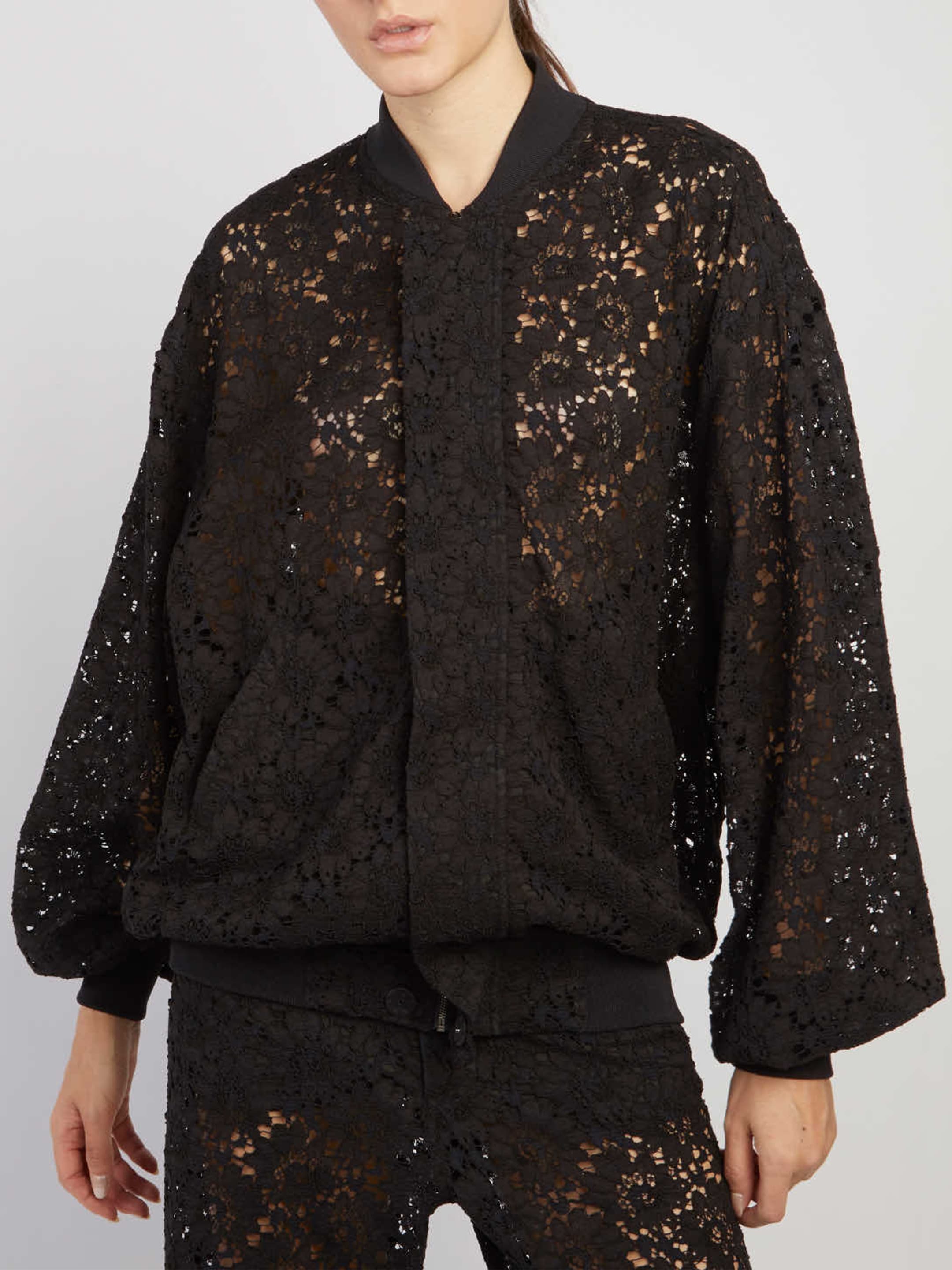 FEDERICA TOSI Lace Bomber Jacket