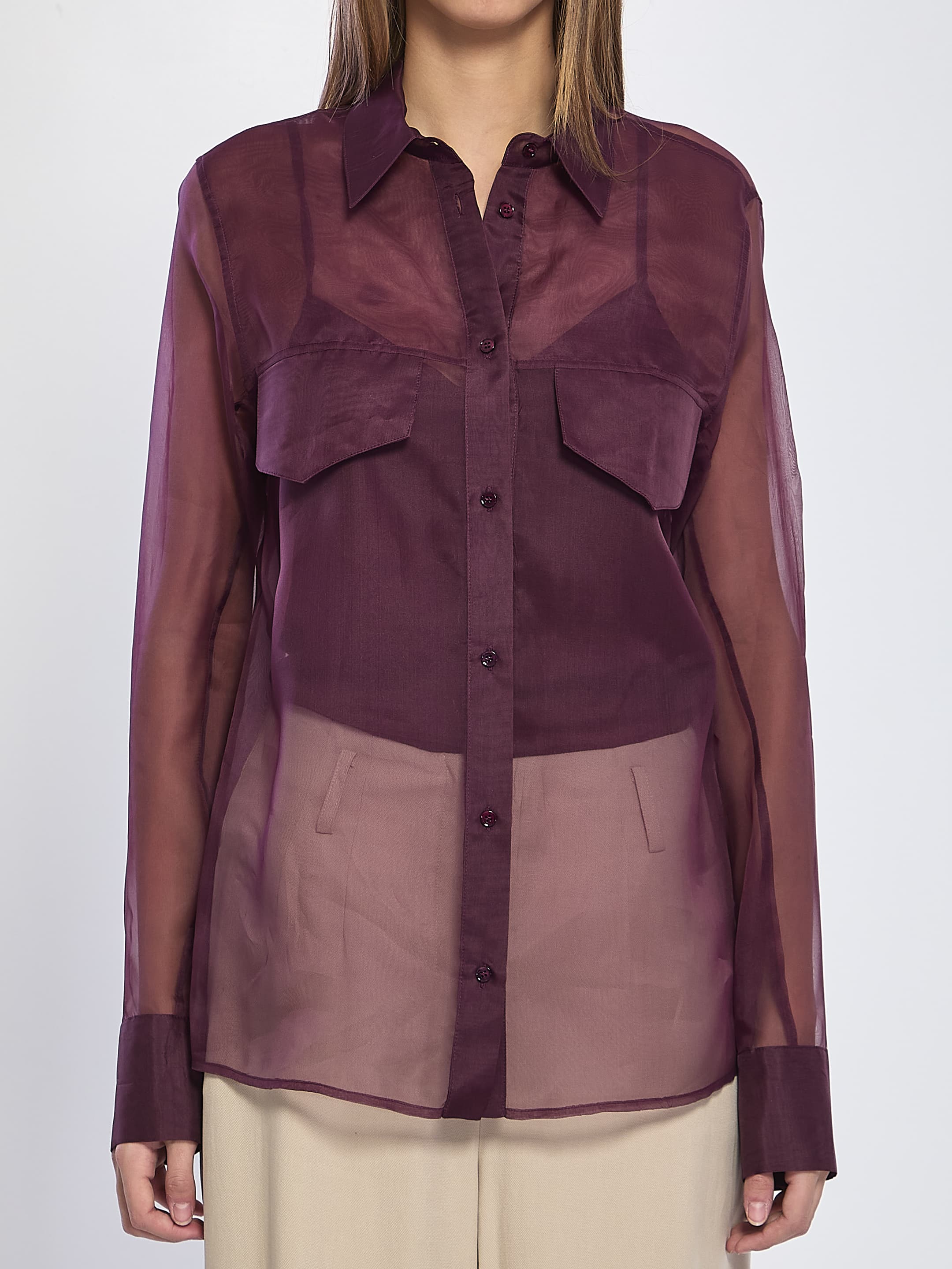 FEDERICA TOSI Silk Organza Shirt