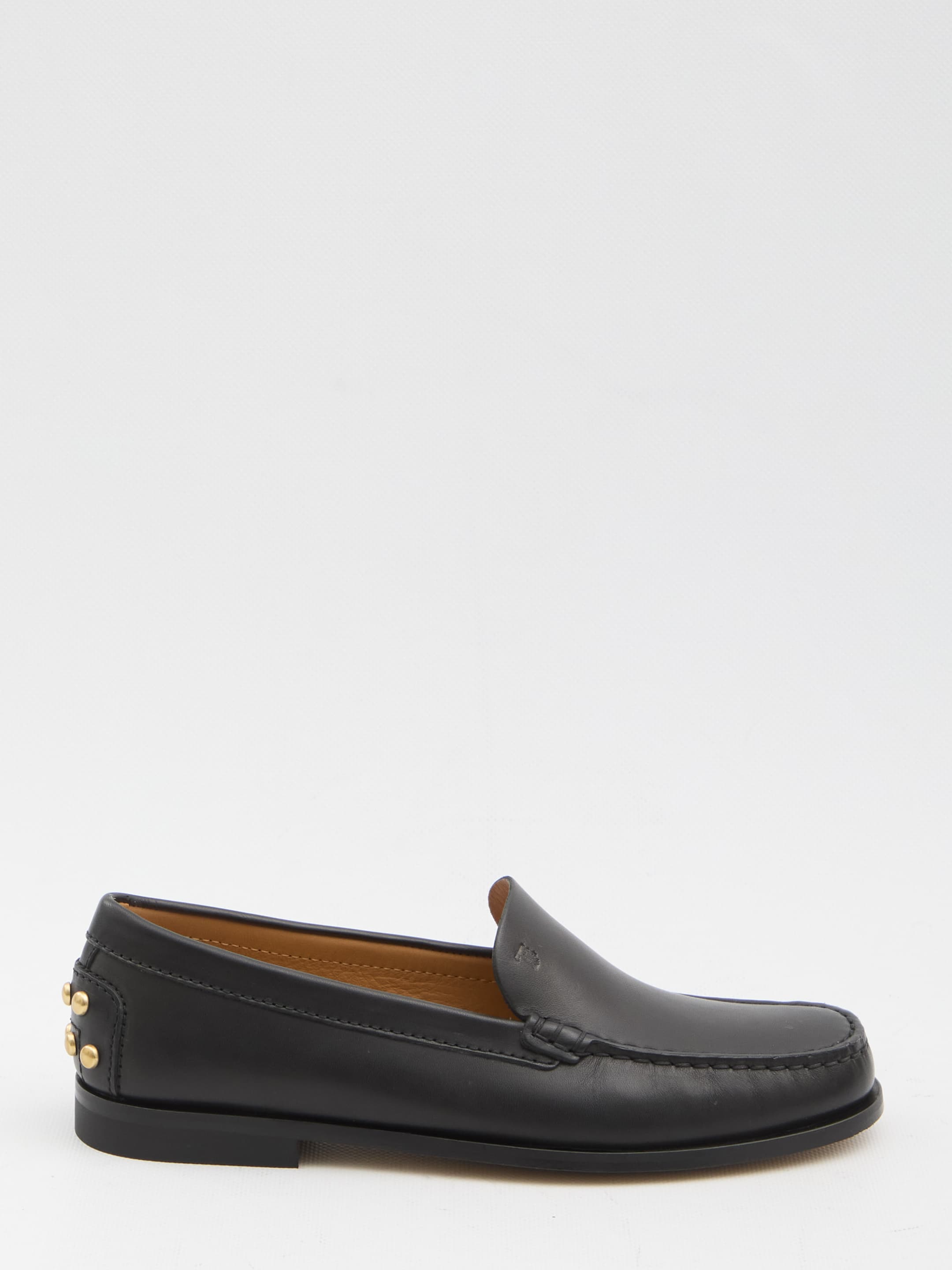 TOD'S Metal Dots Loafers