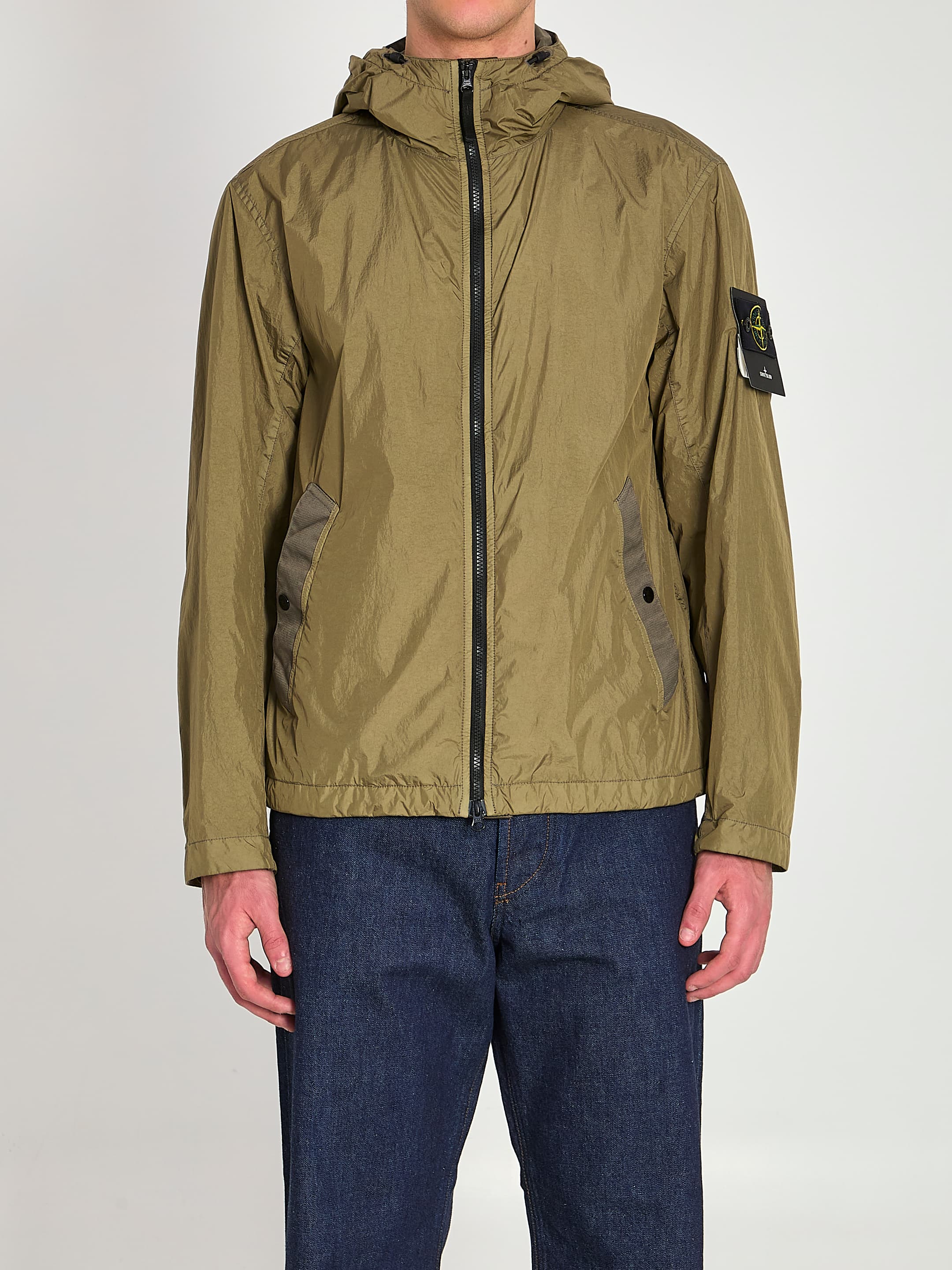 Stone Island Dyed Crinkle Reps Ny Jacket