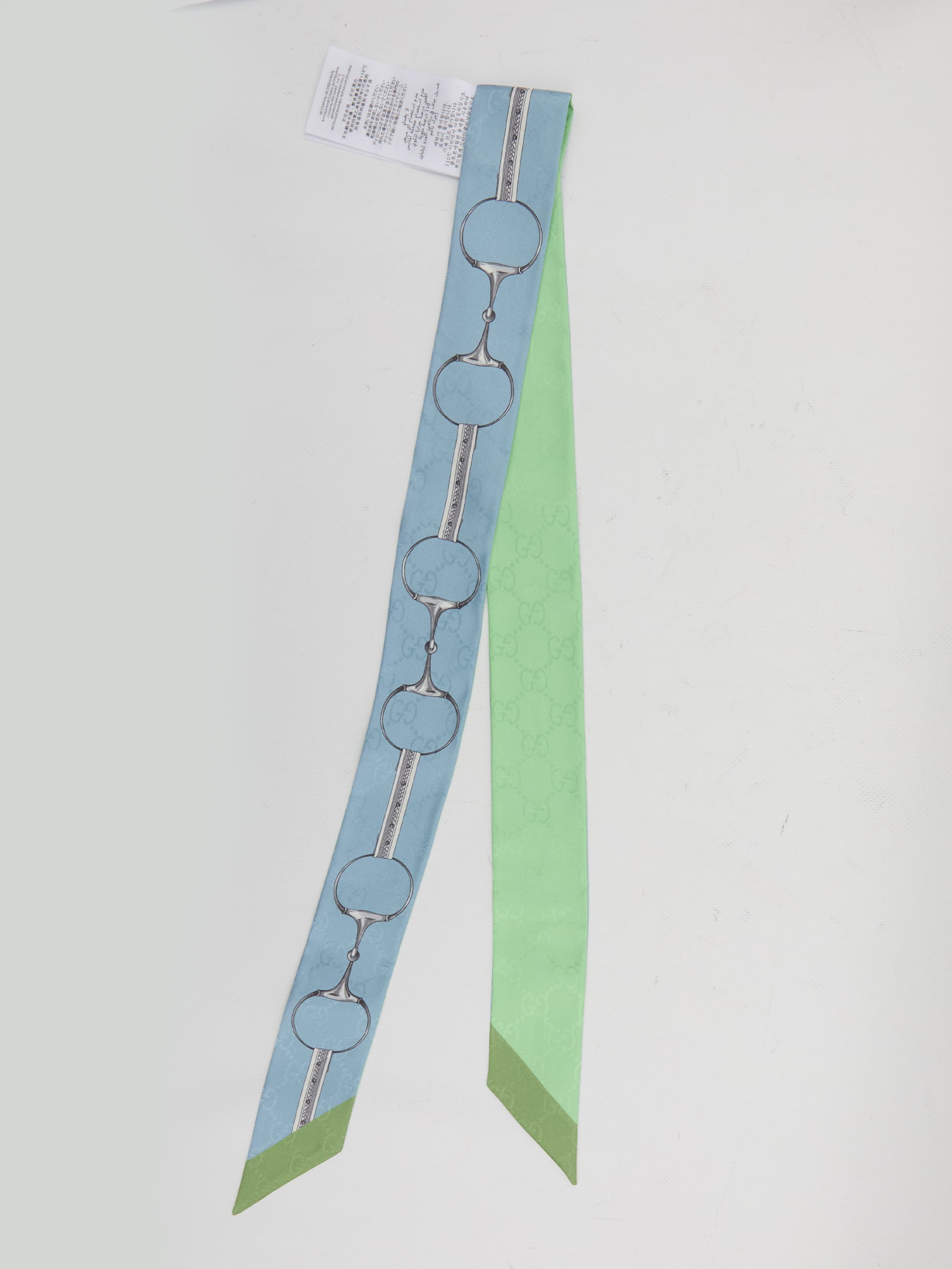 Gucci Printed Silk Ribbon