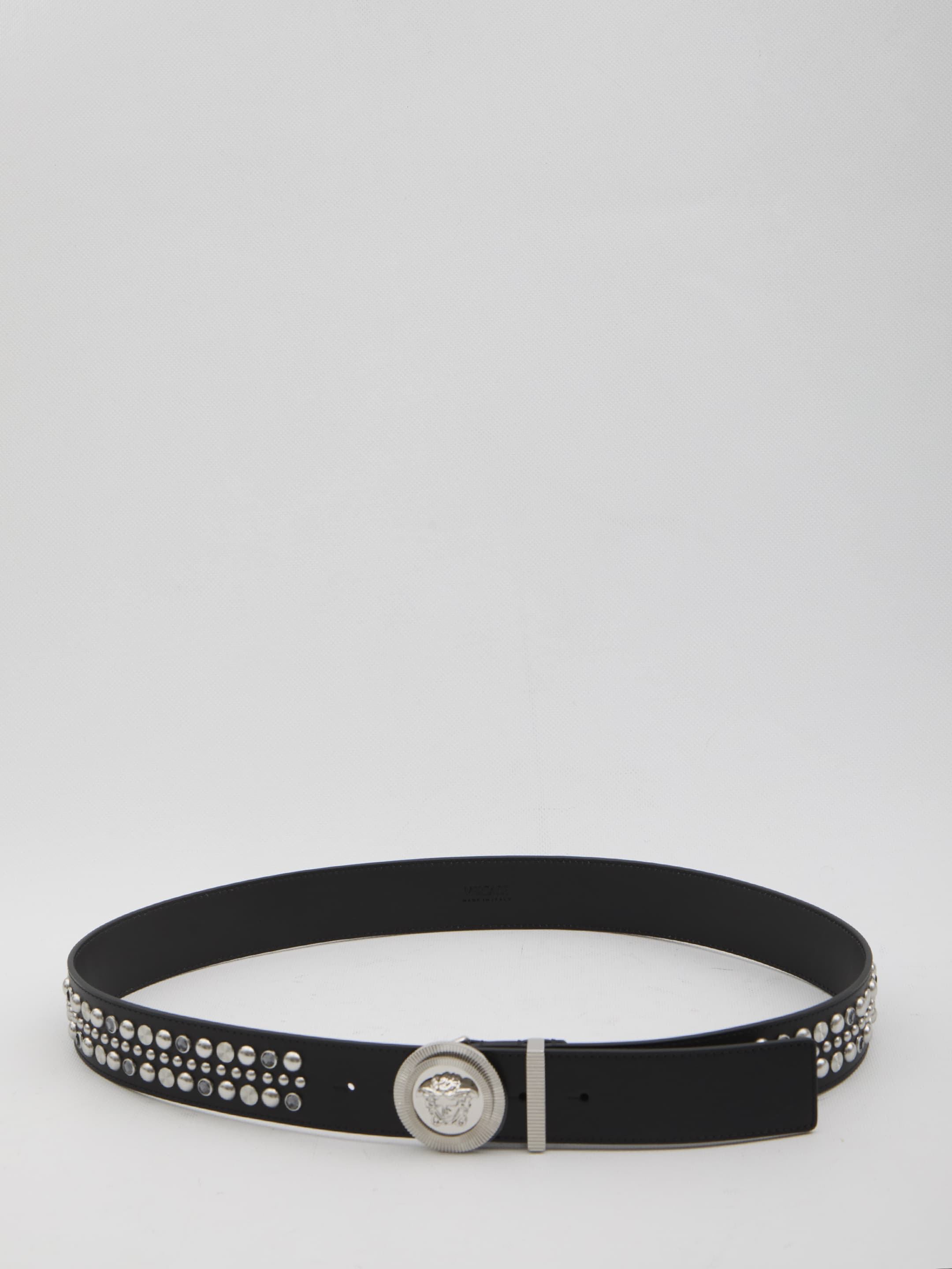 Versace Medusa Belt with Studs