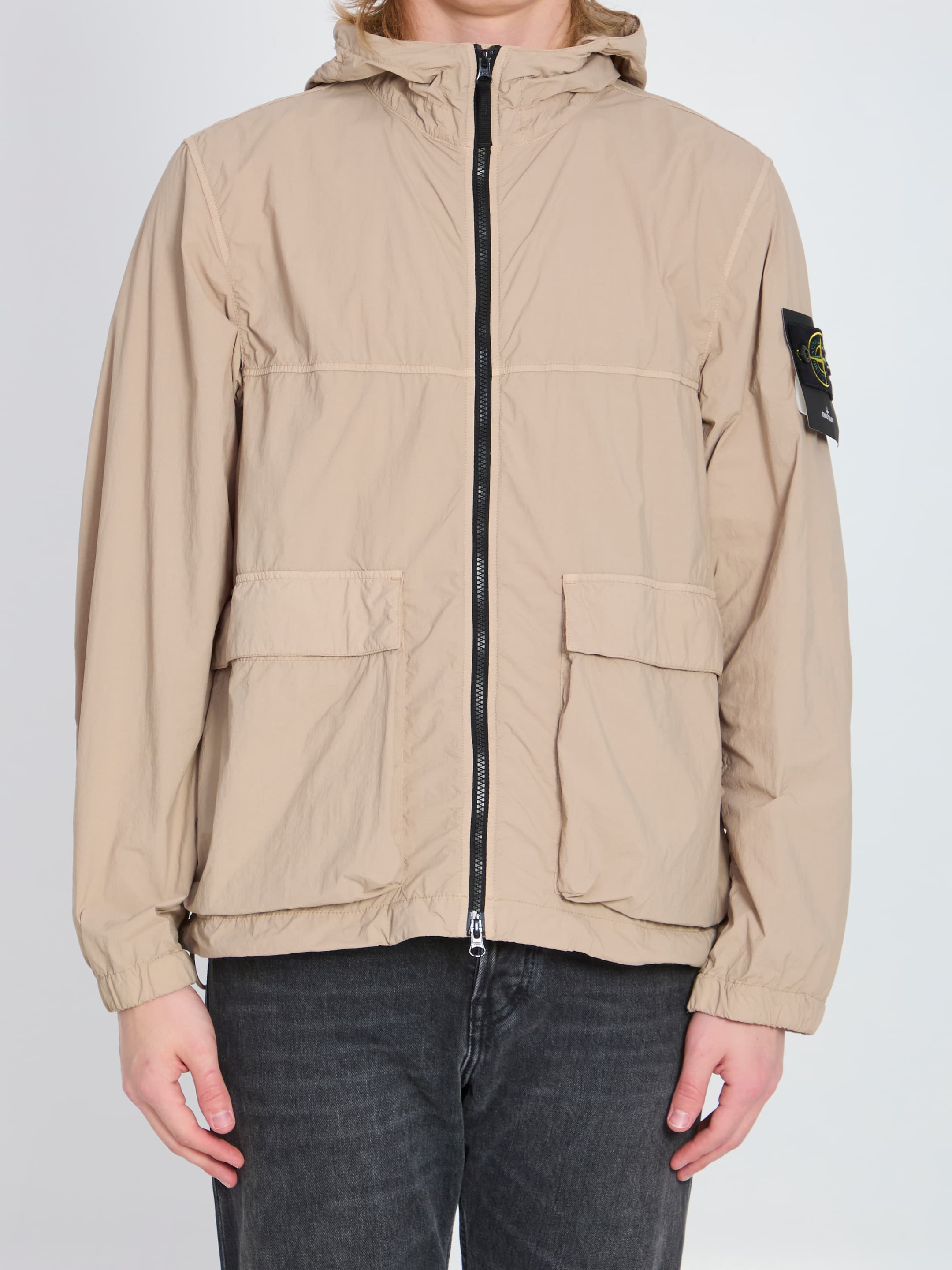 Stone Island Sanded Nylon-tc Jacket