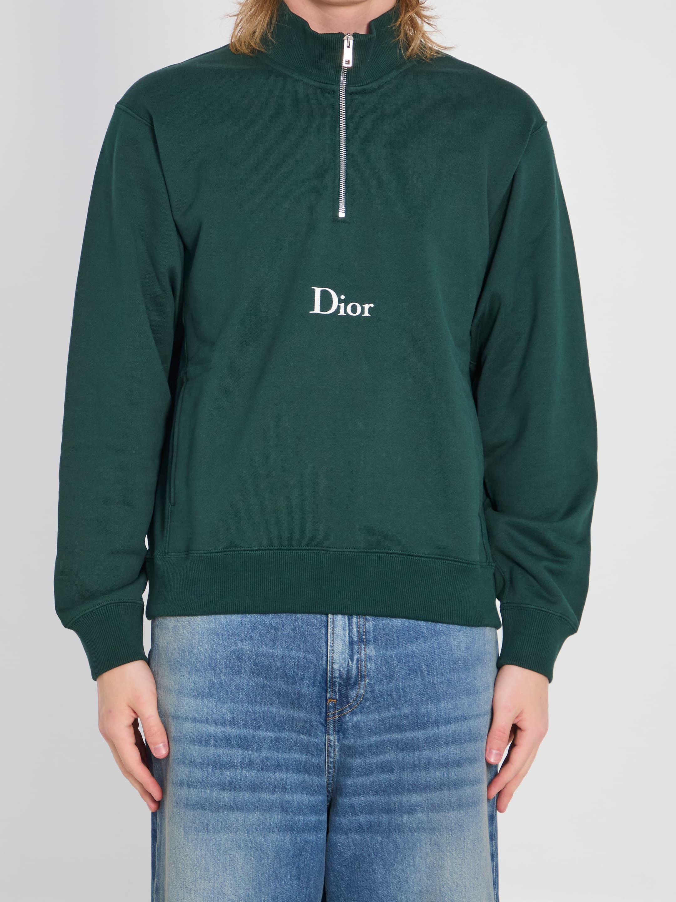 Dior HOMME Half-zip Sweatshirt