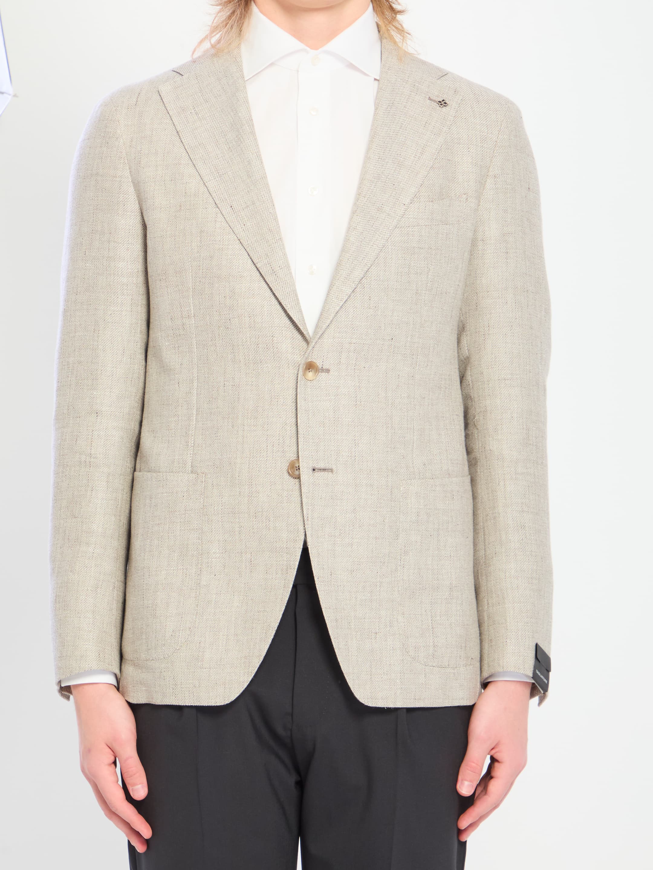 TAGLIATORE Linen Wool Jacket