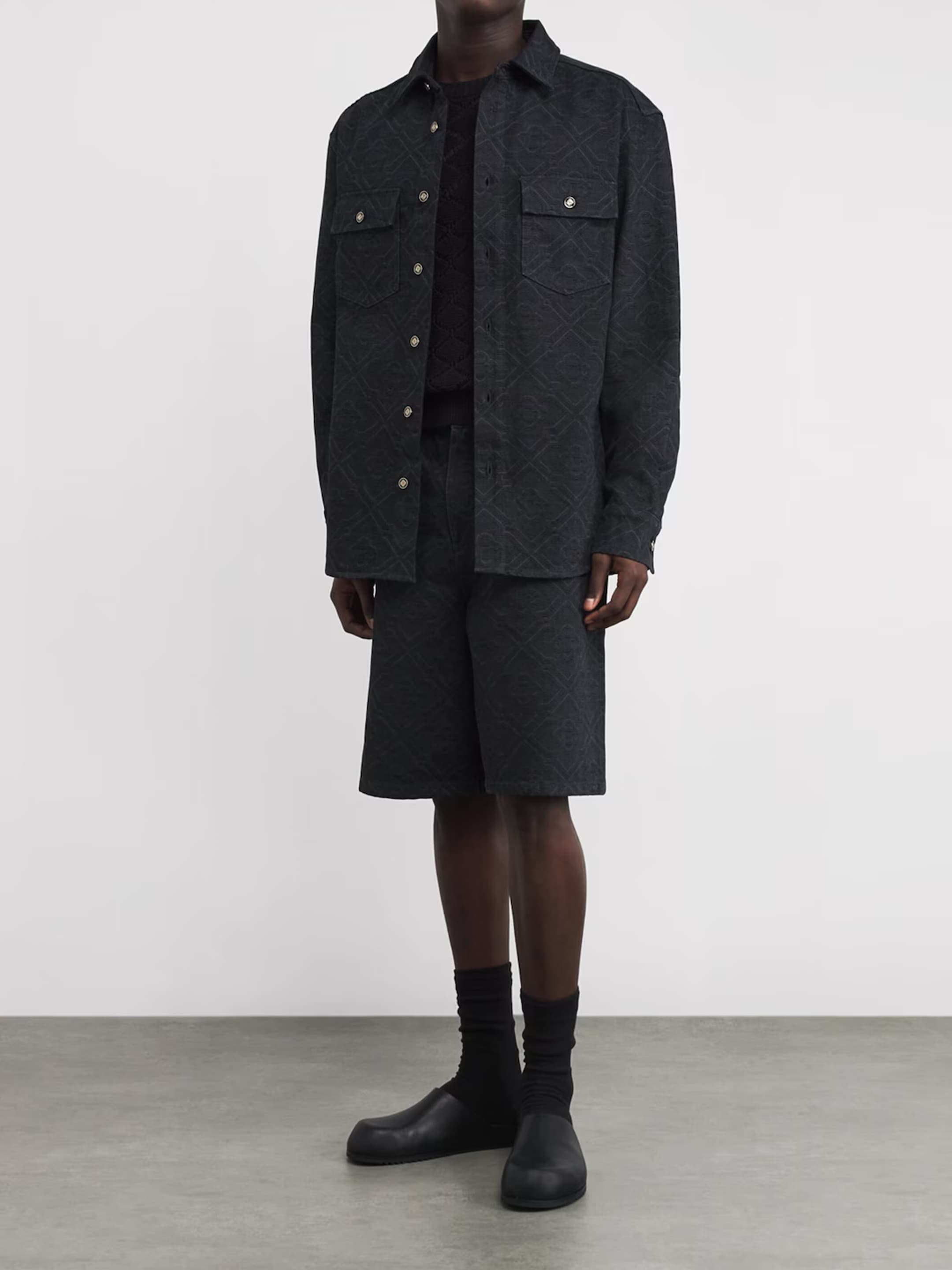 Casablanca Laser Monogram Overshirt