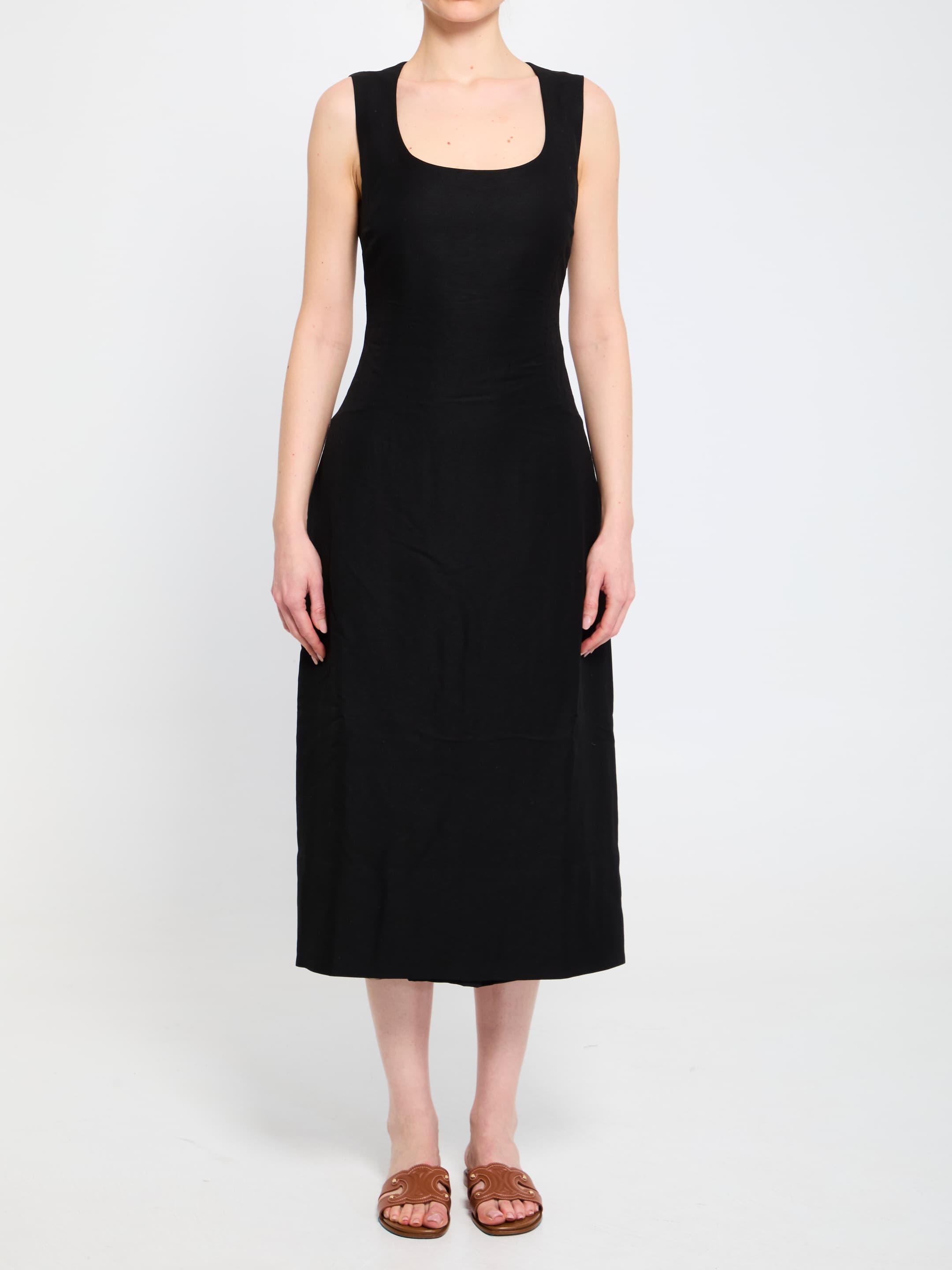 Jacquemus Tablier Midi Dress