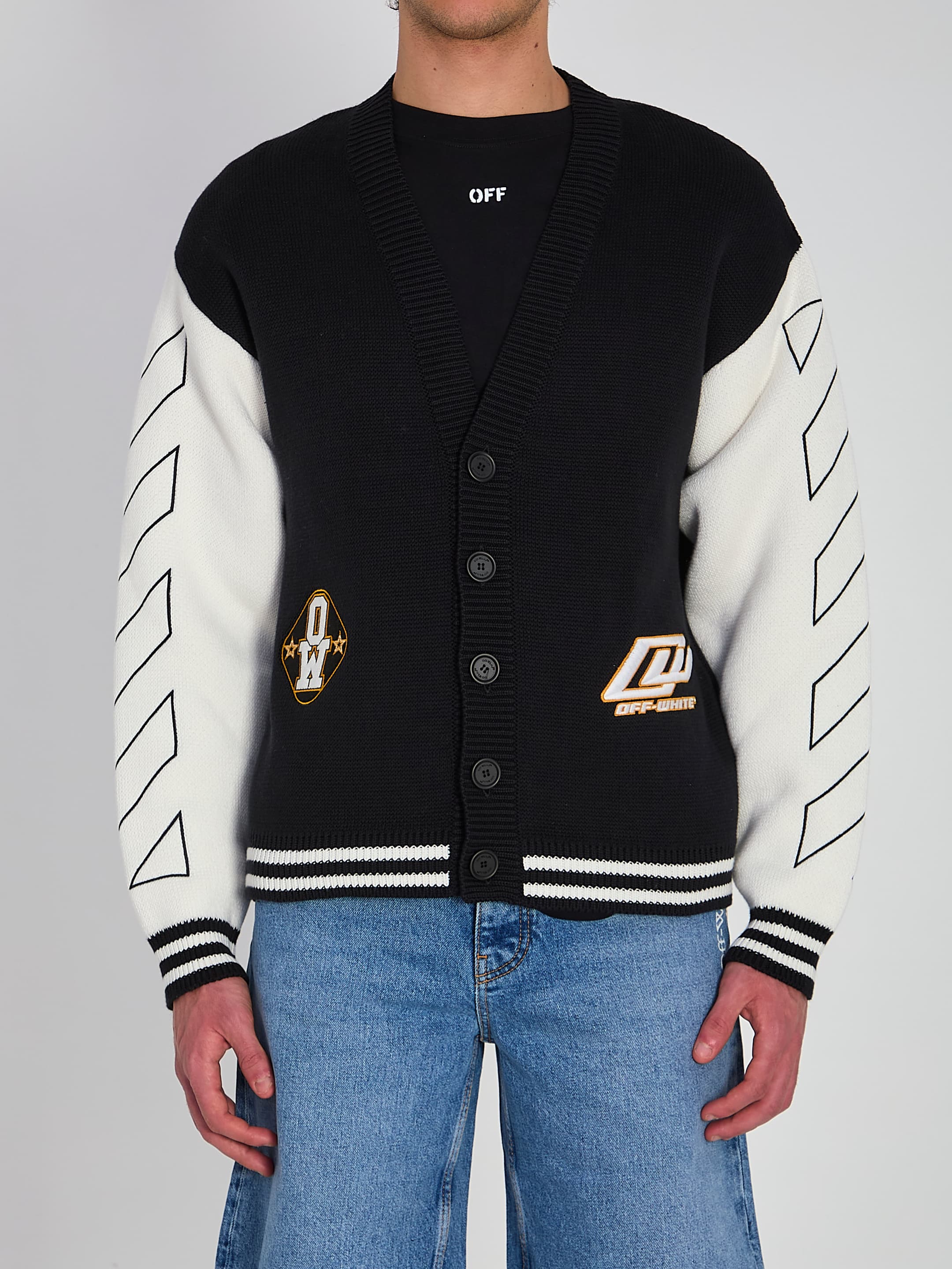 Off-White OFF WHITE Varsity Cardigan