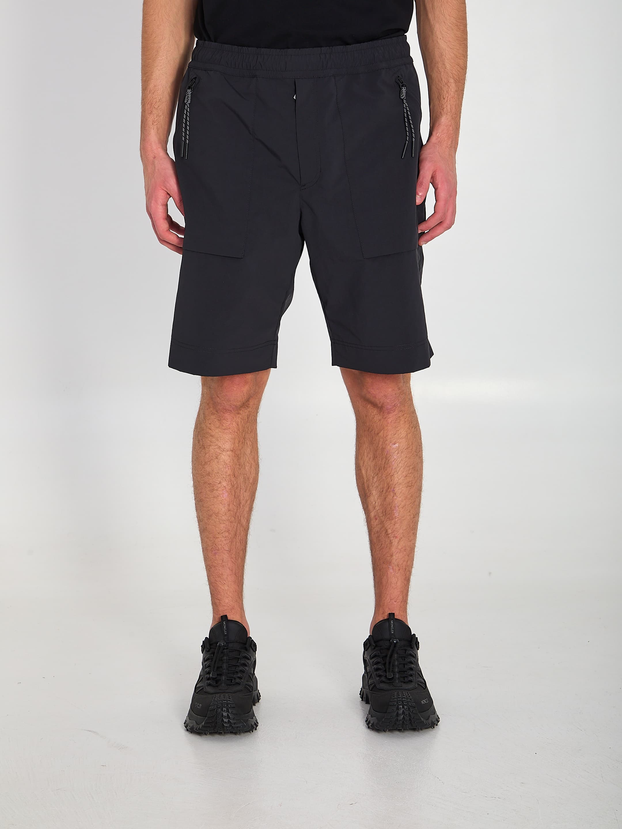 Moncler GRENOBLE Technical Crinkle Shorts