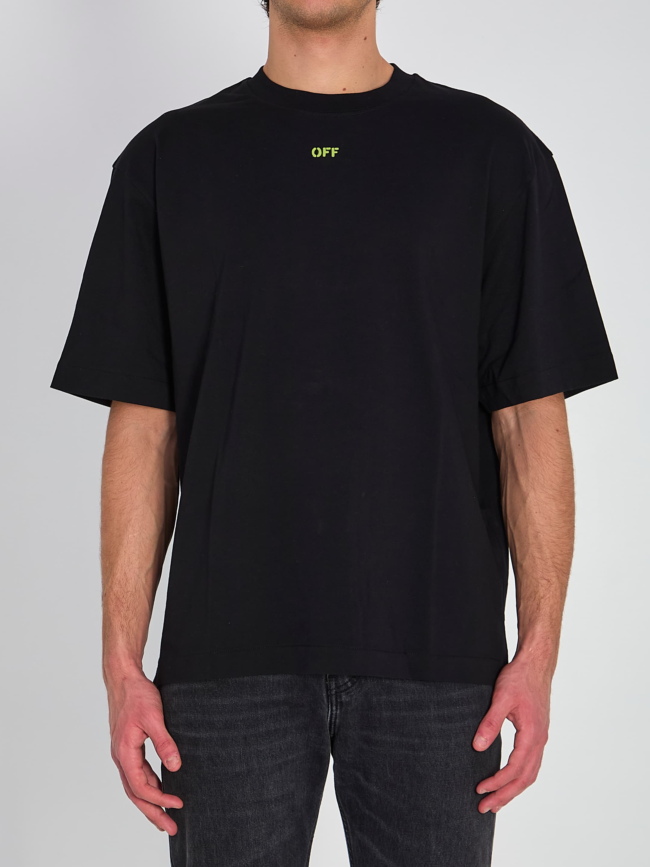 Off-White OFF WHITE Dark Slime Arrow T-shirt