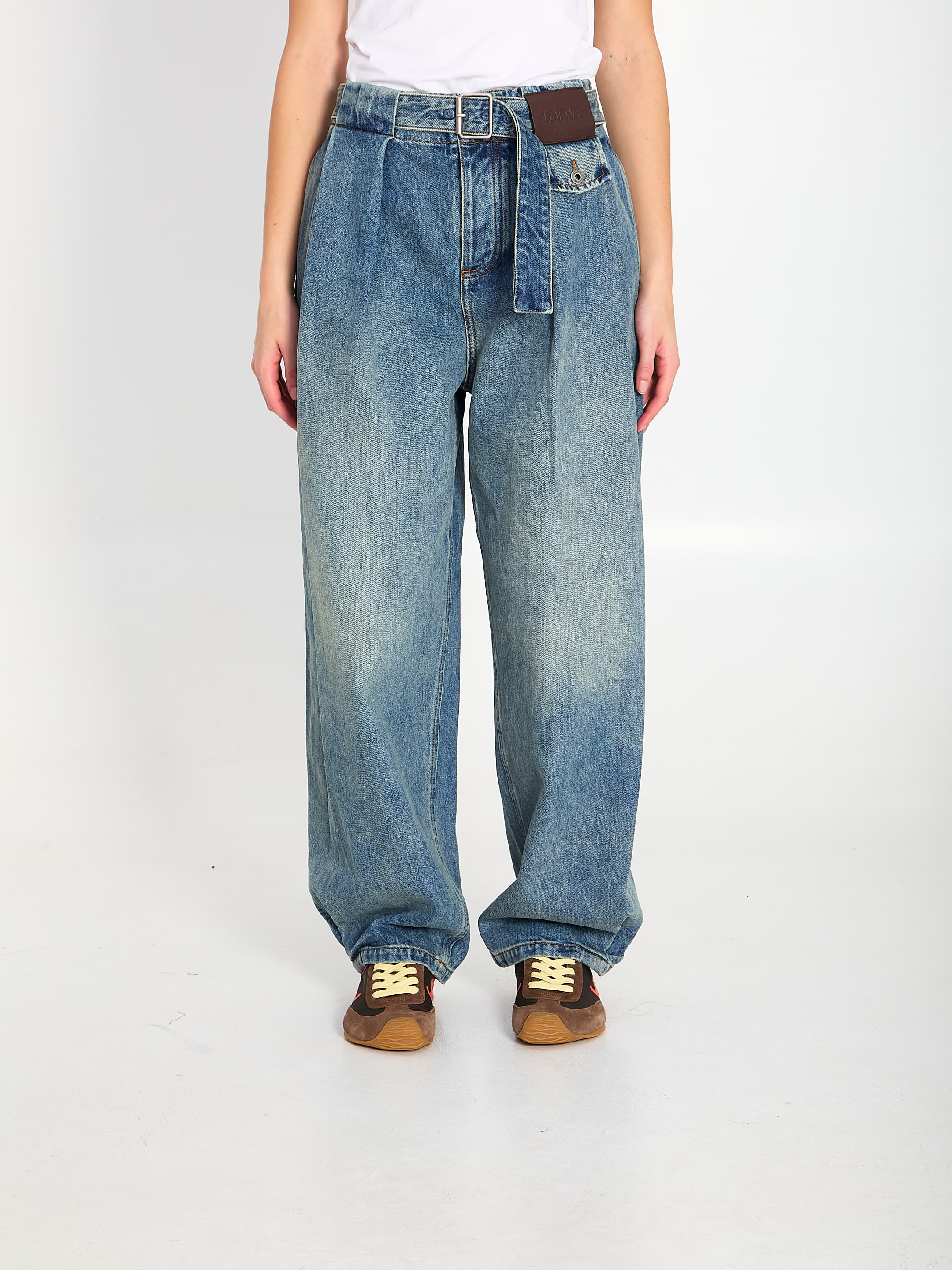 Loewe Washed Denim Jeans