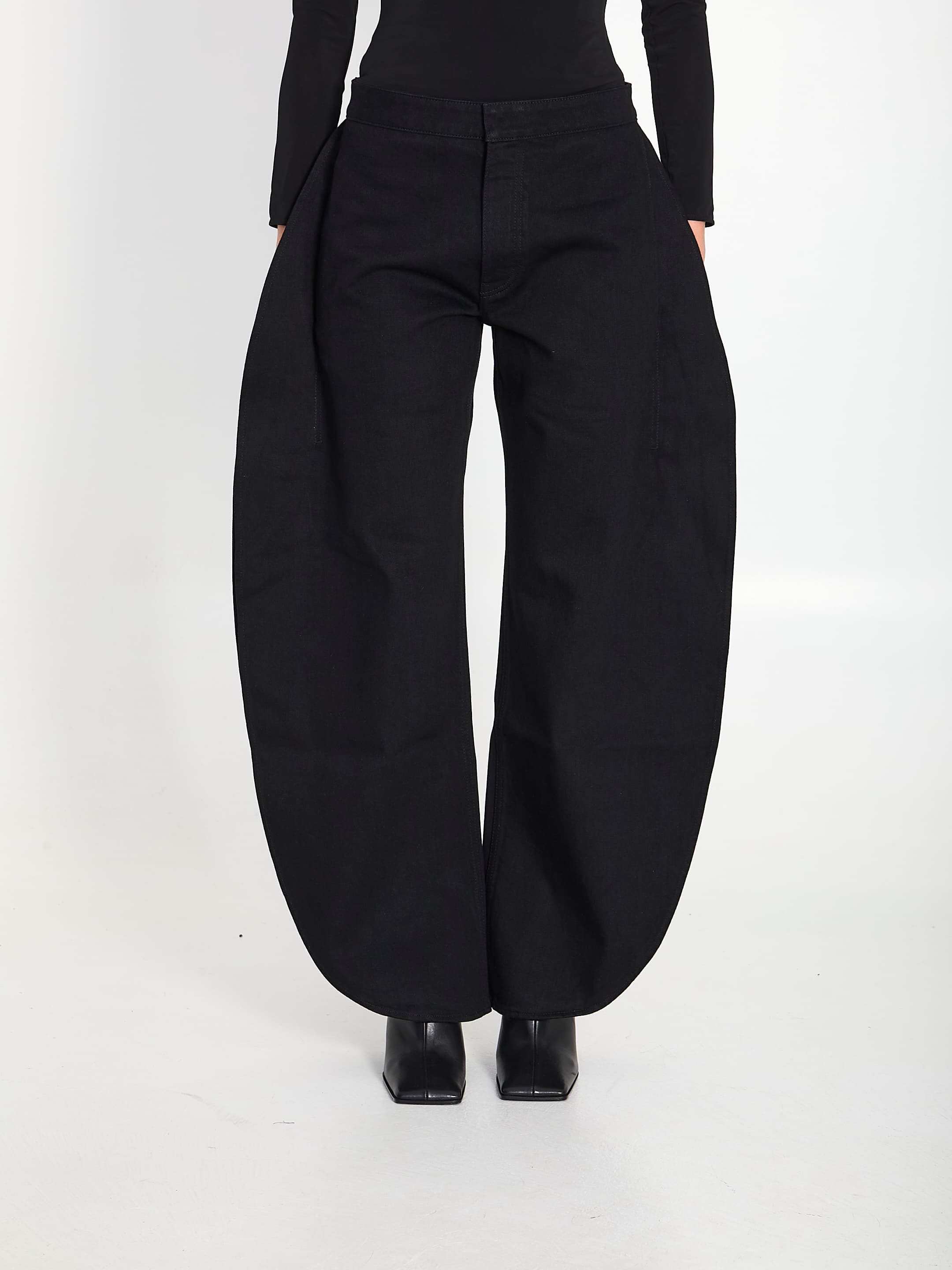 Alaïa ALAIA Petals Denim Jeans