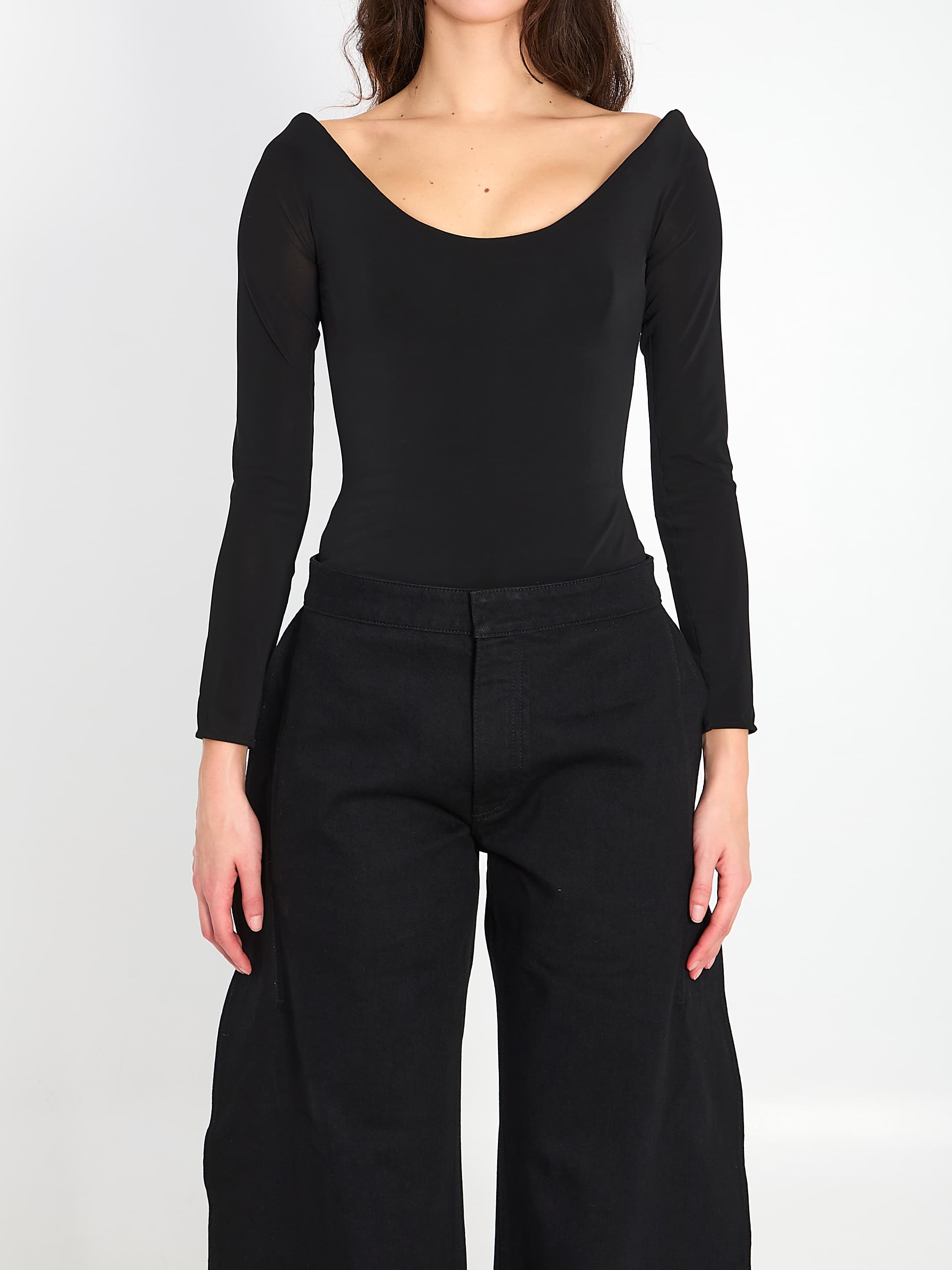 Alaïa ALAIA Sculpted Jersey Bodysuit