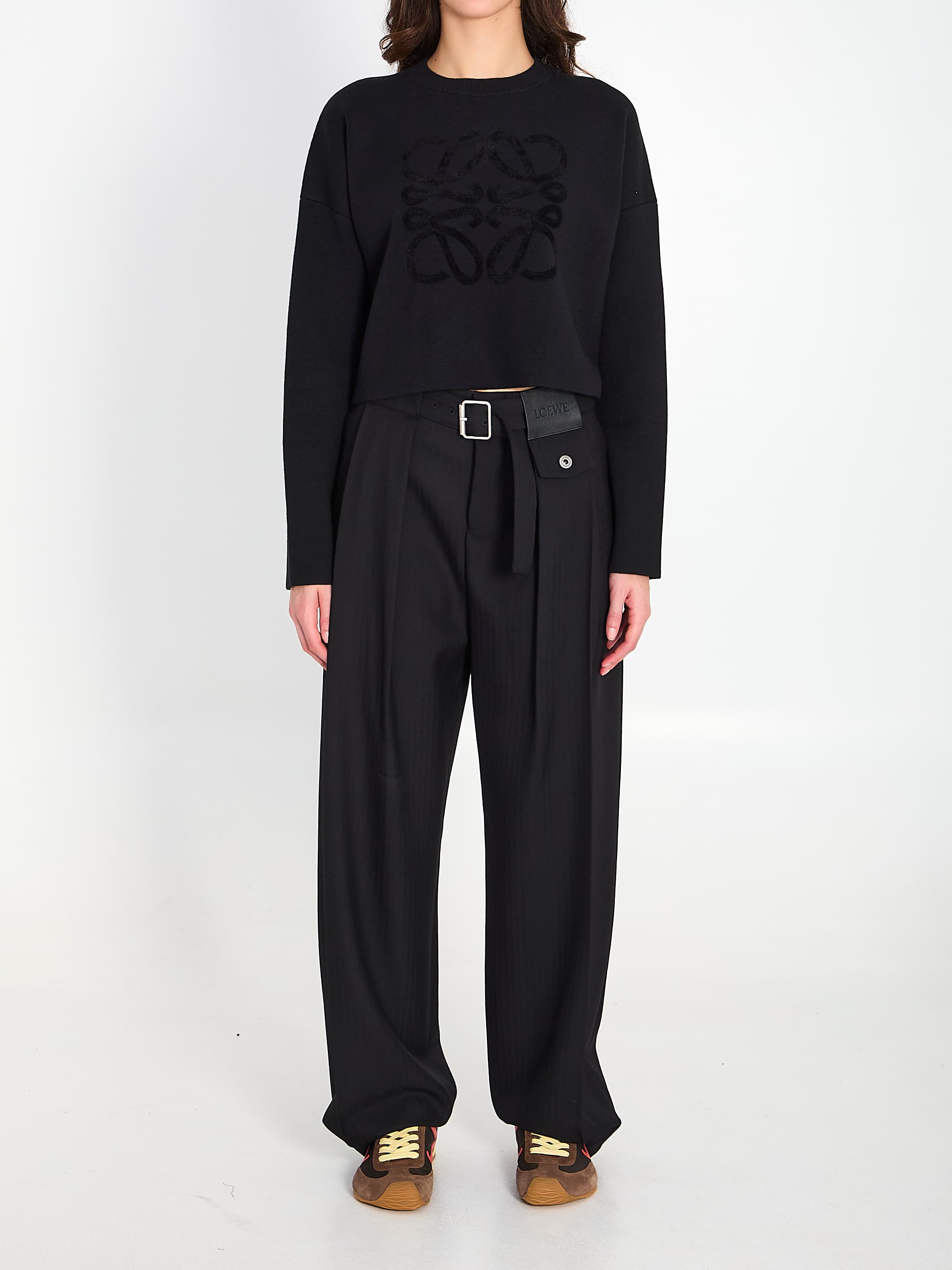 Loewe Anagram Wool Blend Sweater