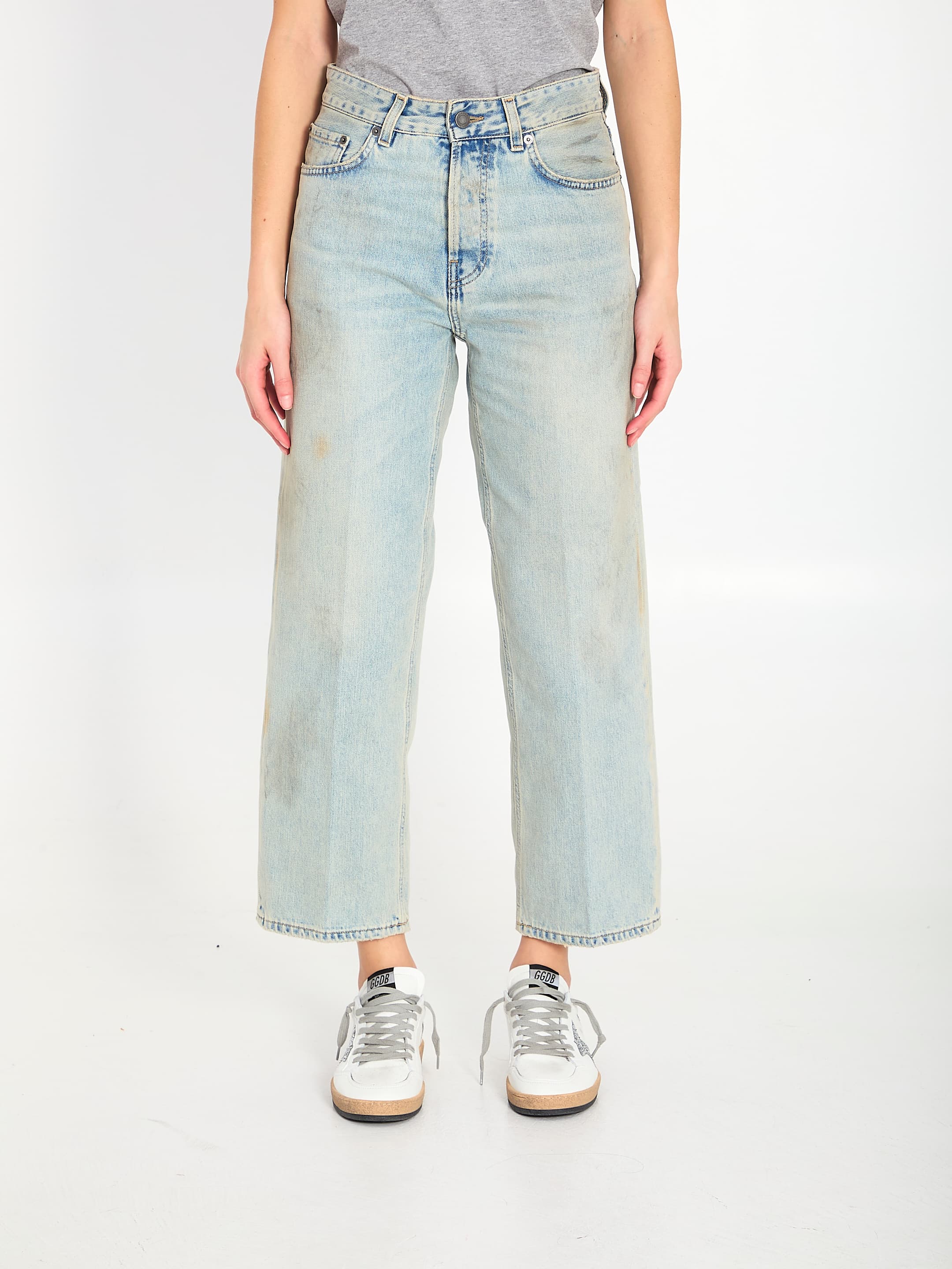 Haikure Betty Soft Stained Sky Denim Pants