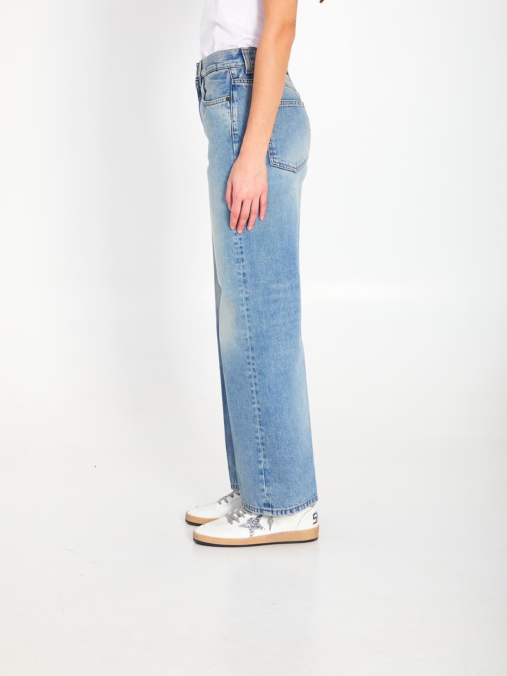 Haikure Winny Dirty Celestial Denim Pants