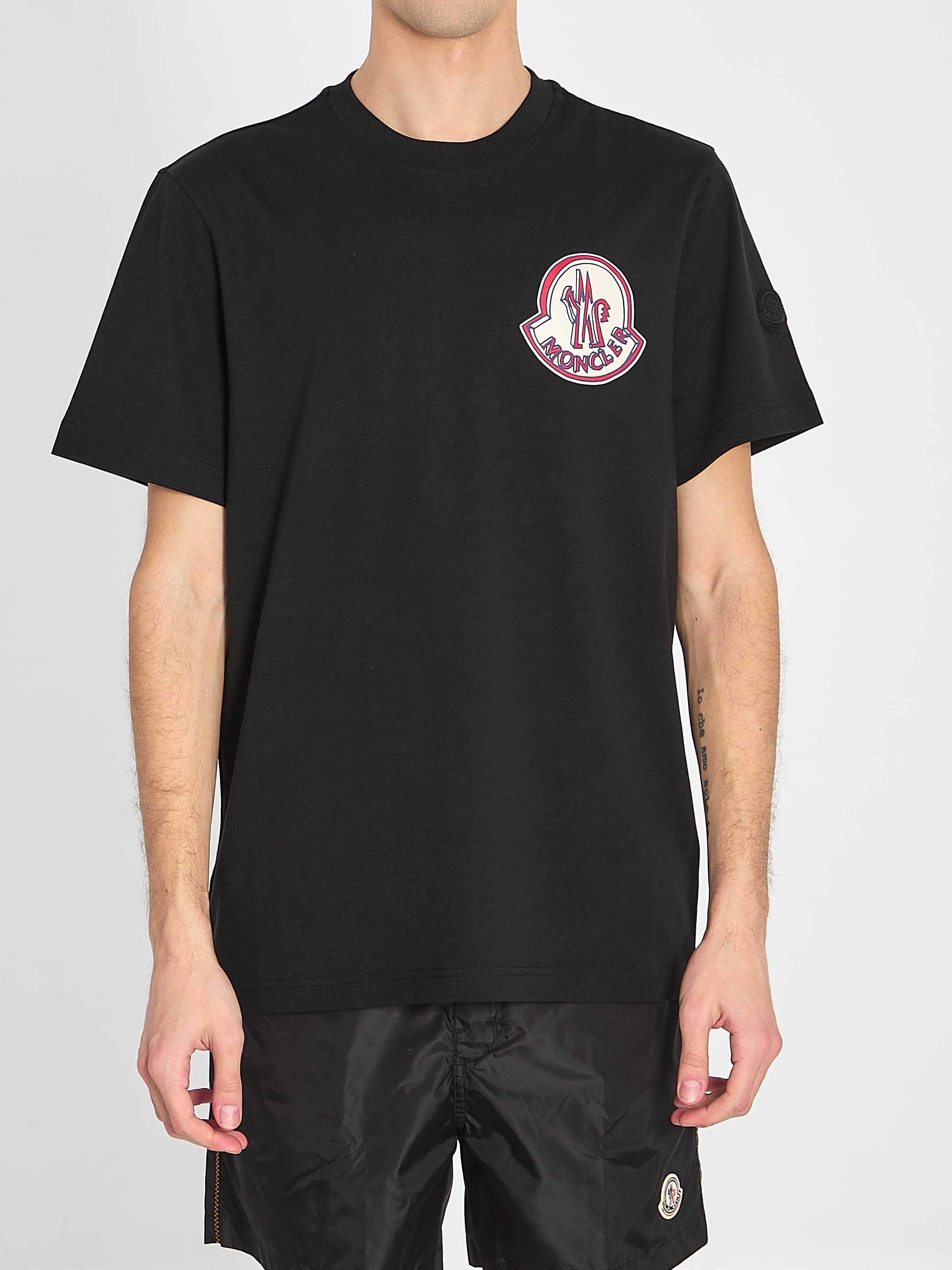 Moncler T-shirt in Cotton Jersey