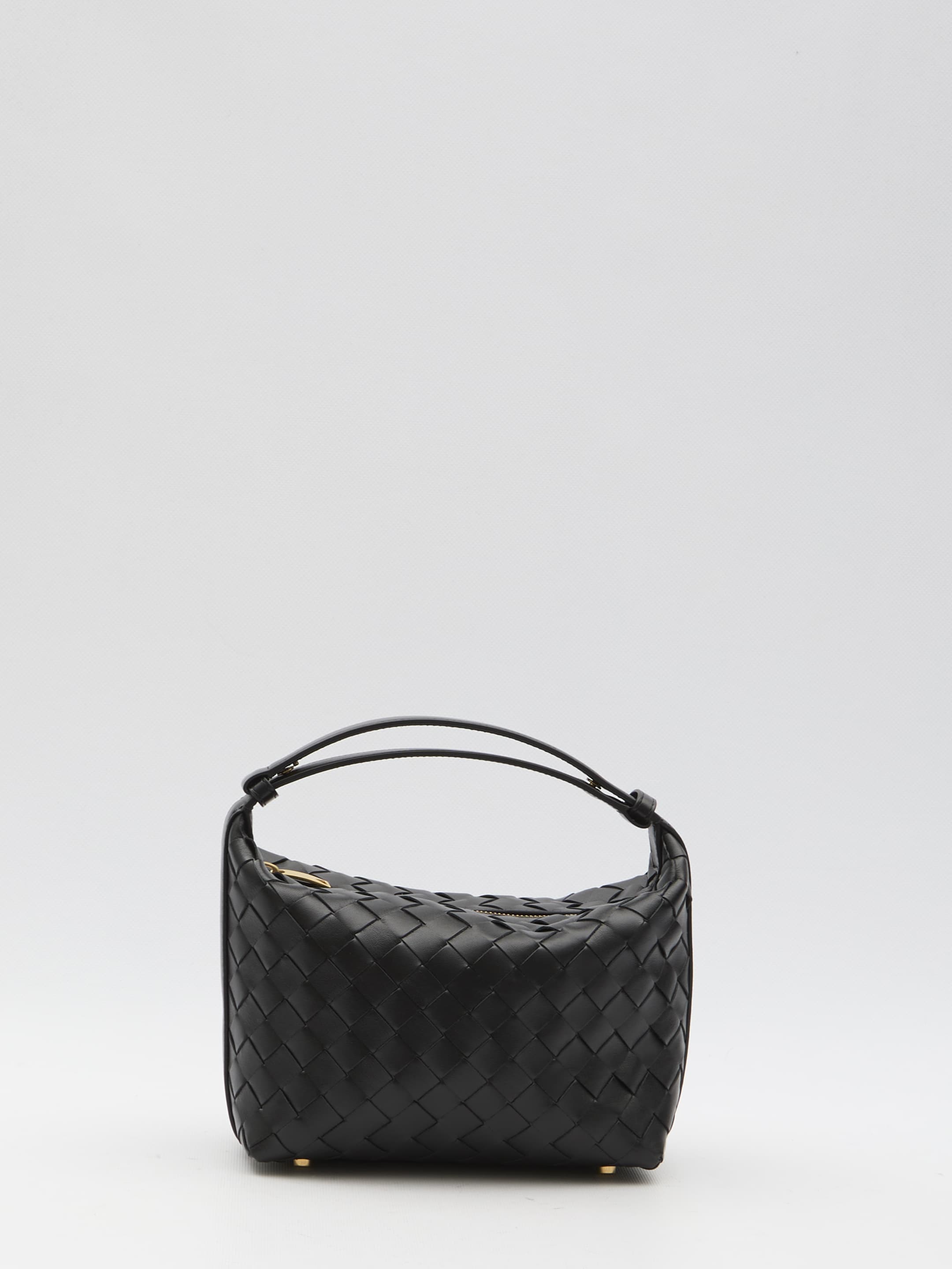 Bottega Veneta Black Wallace Bag Mini