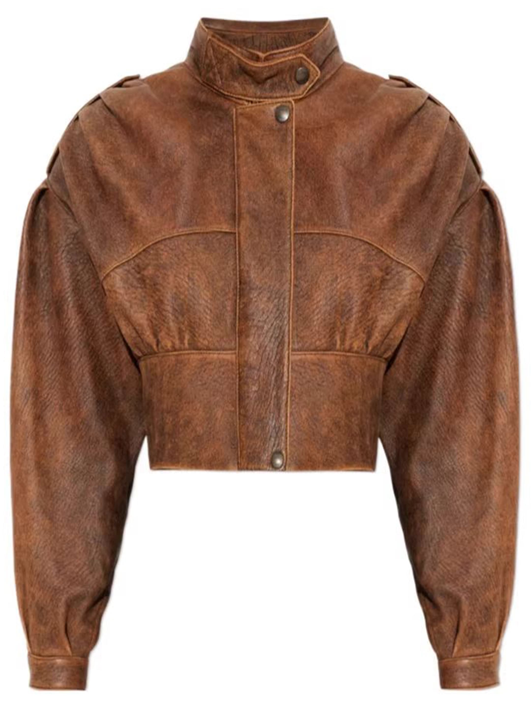 Chloé CHLOE Leather Bomber Jacket