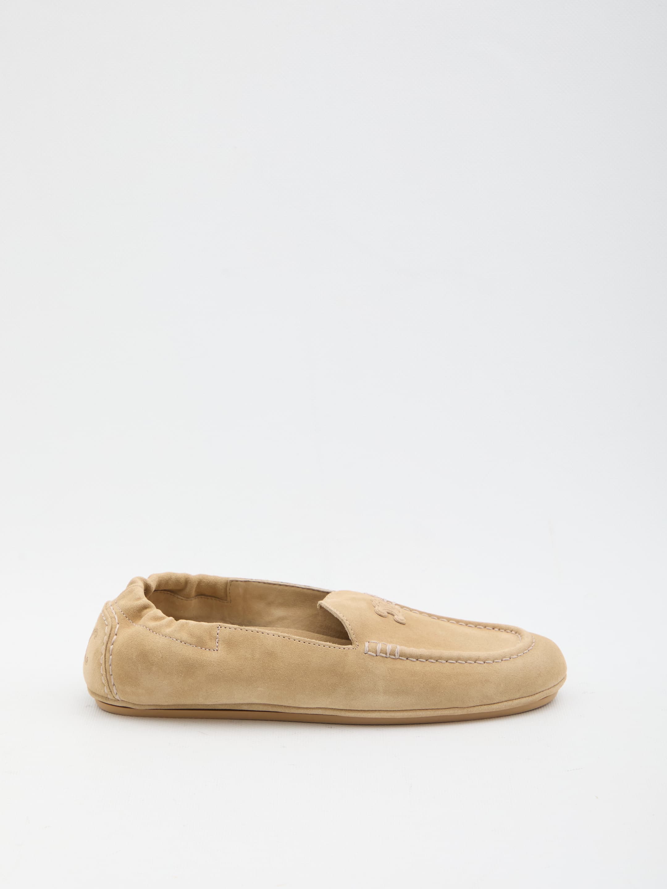 Celine Triomphe Loafer with Elastic Insert