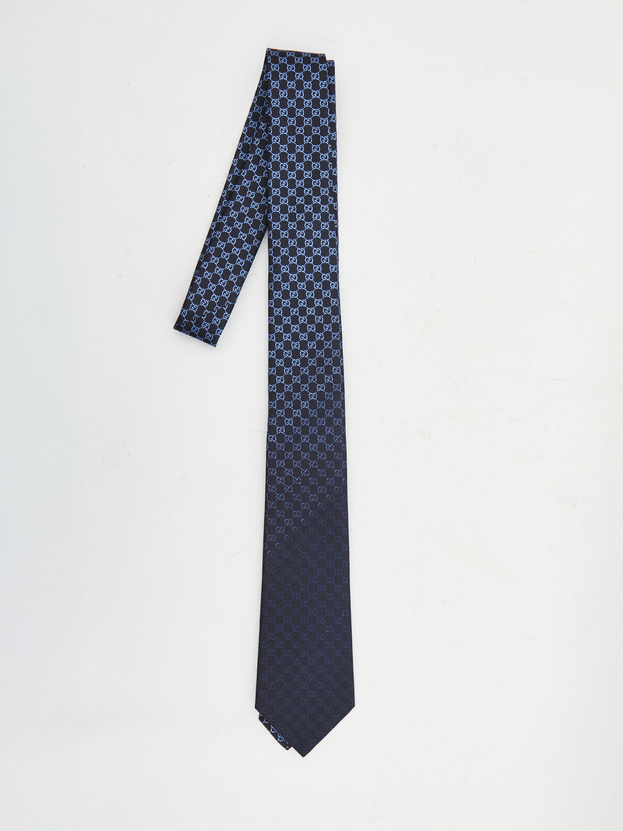 Gucci Gg Silk Jacquard Tie