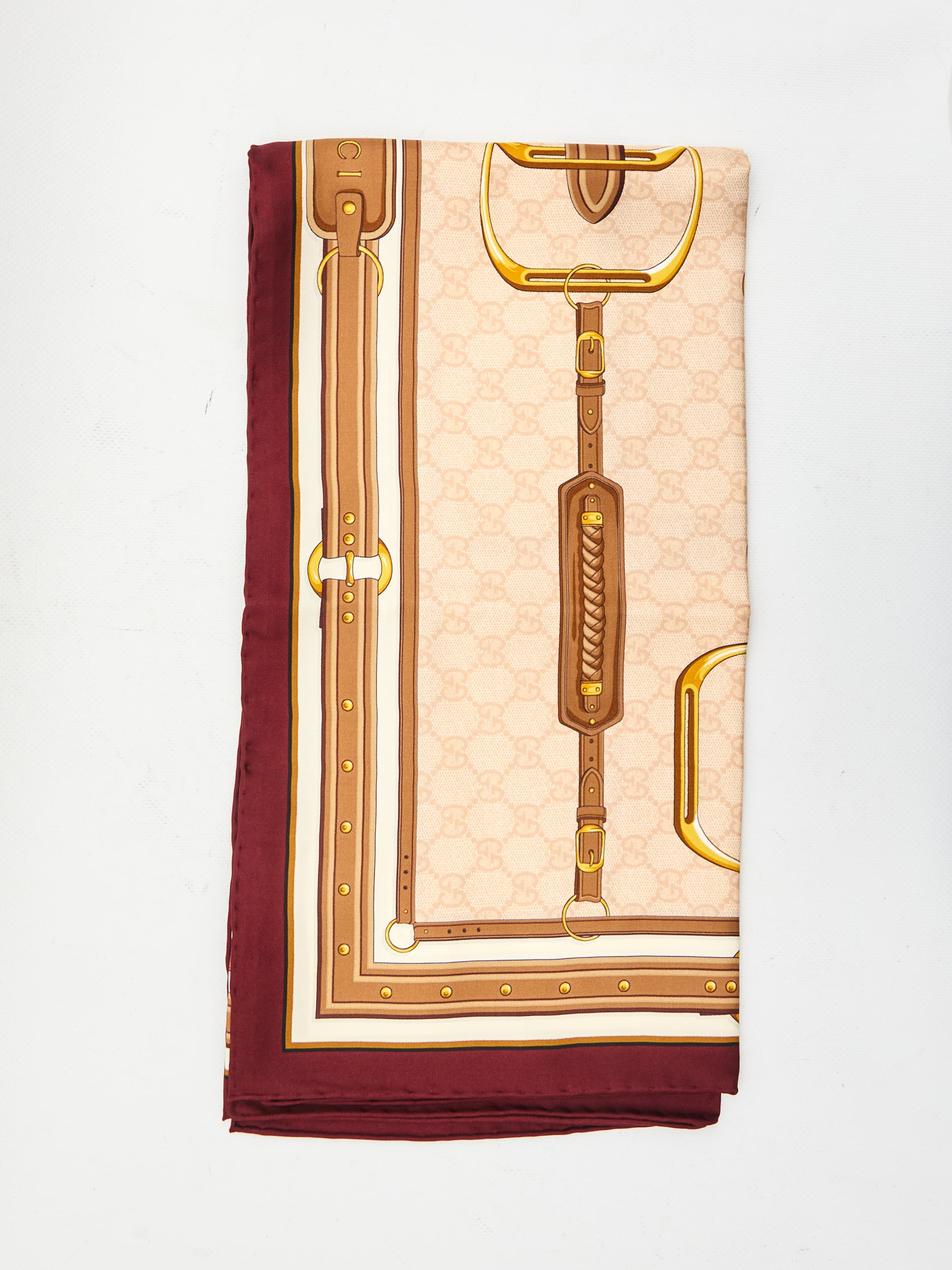 Gucci Printed Silk Twill Carré