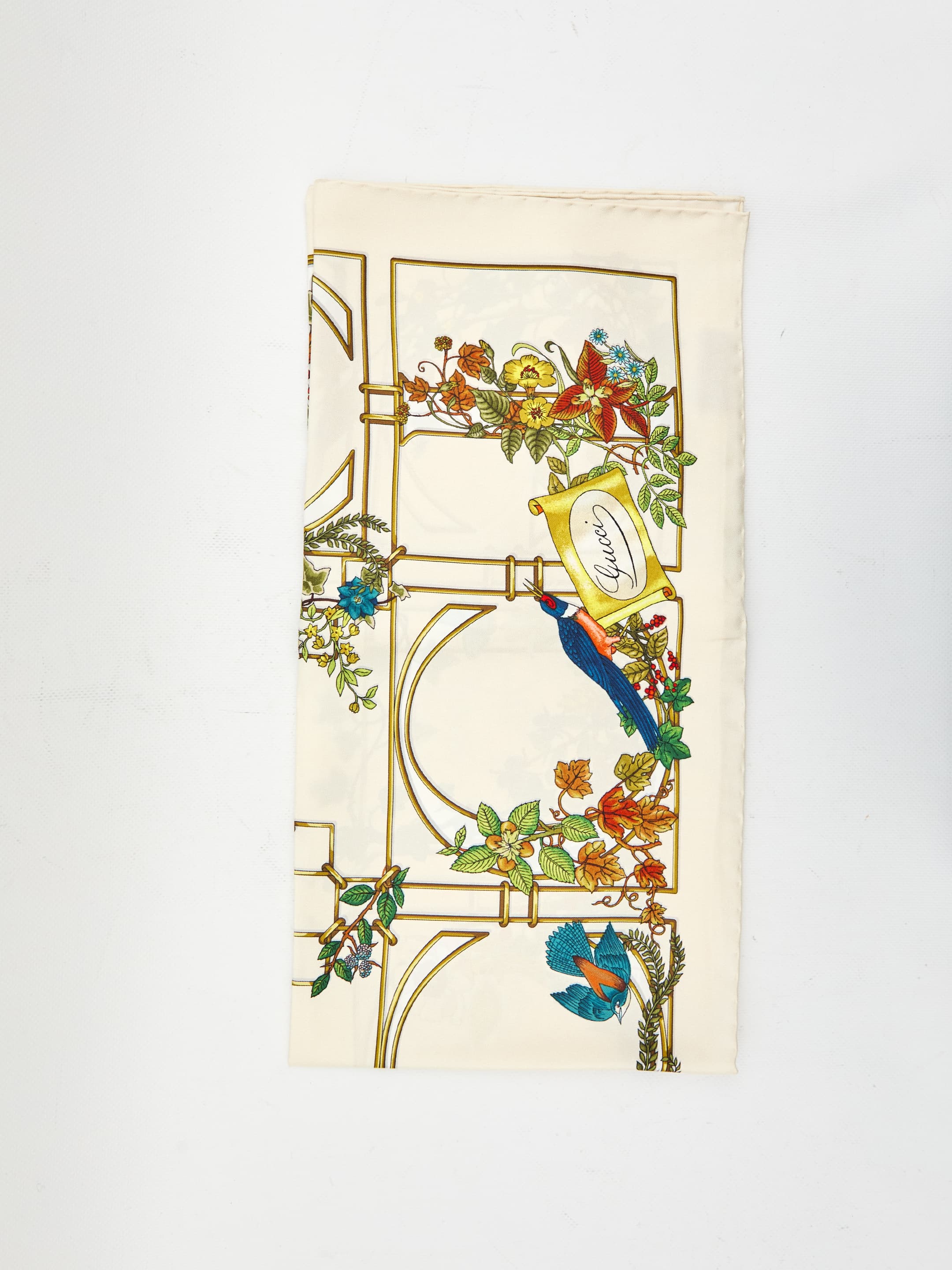 Gucci Printed Silk Twill Carré