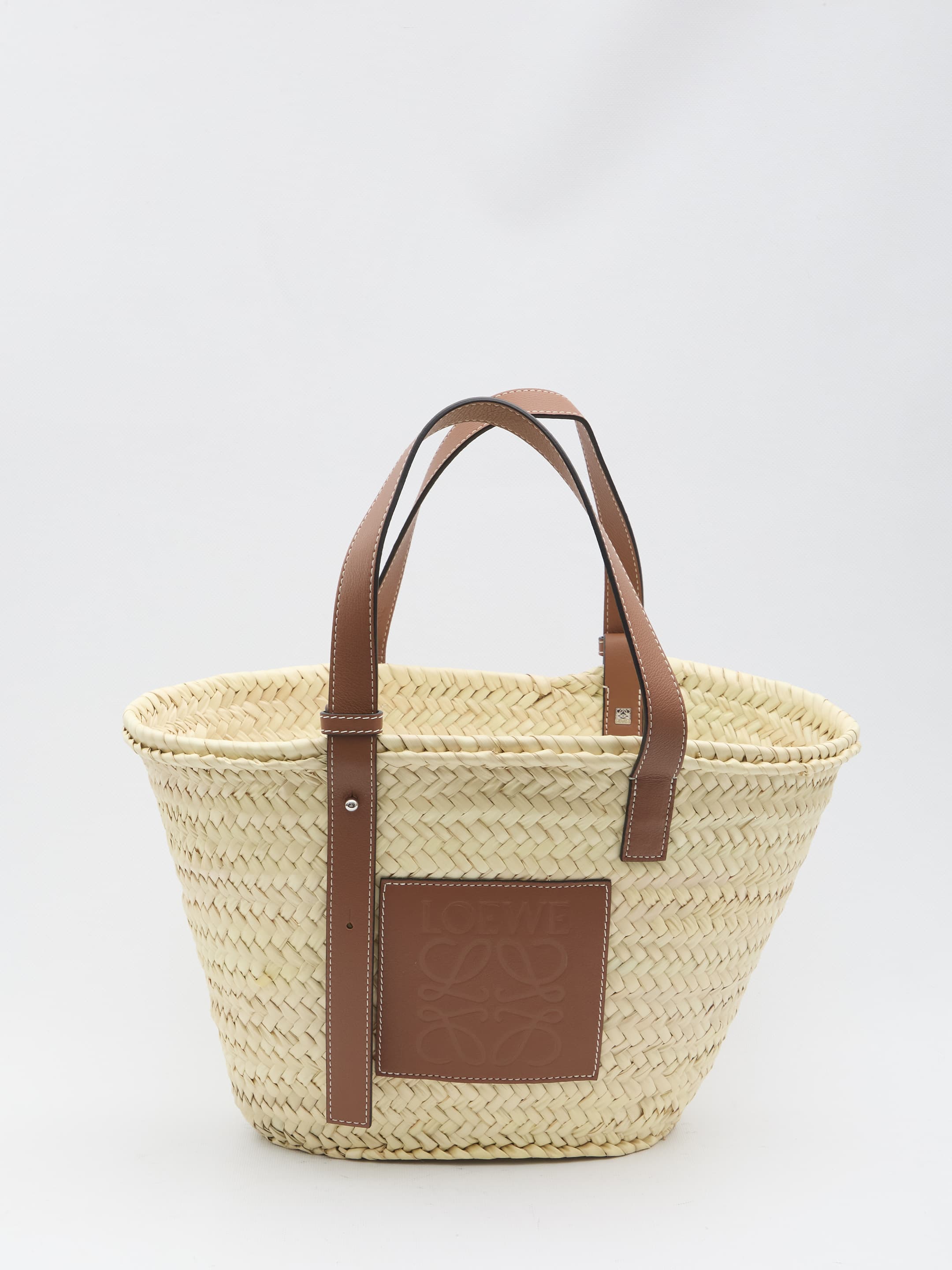 Loewe Raffia Basket Bag