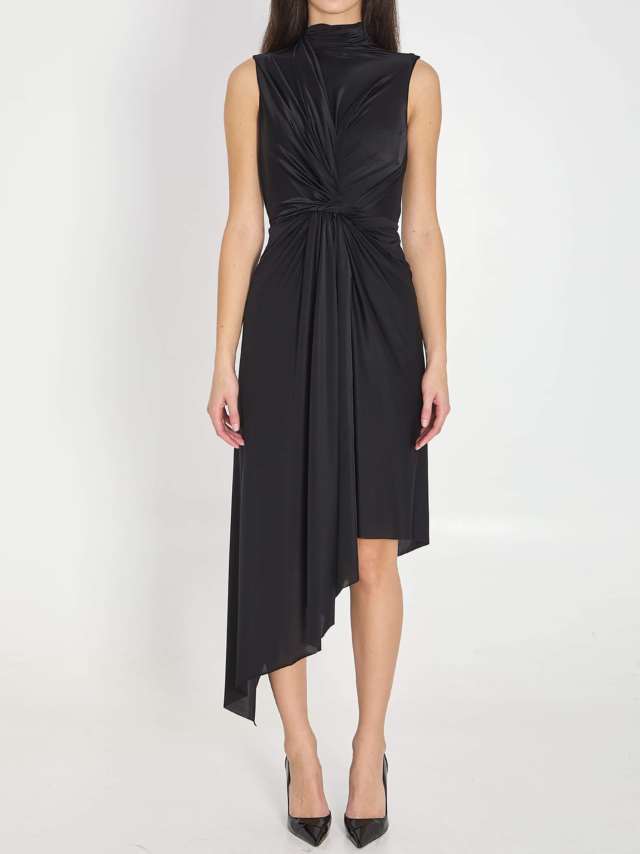 Balenciaga Asymmetric Stretch Dress