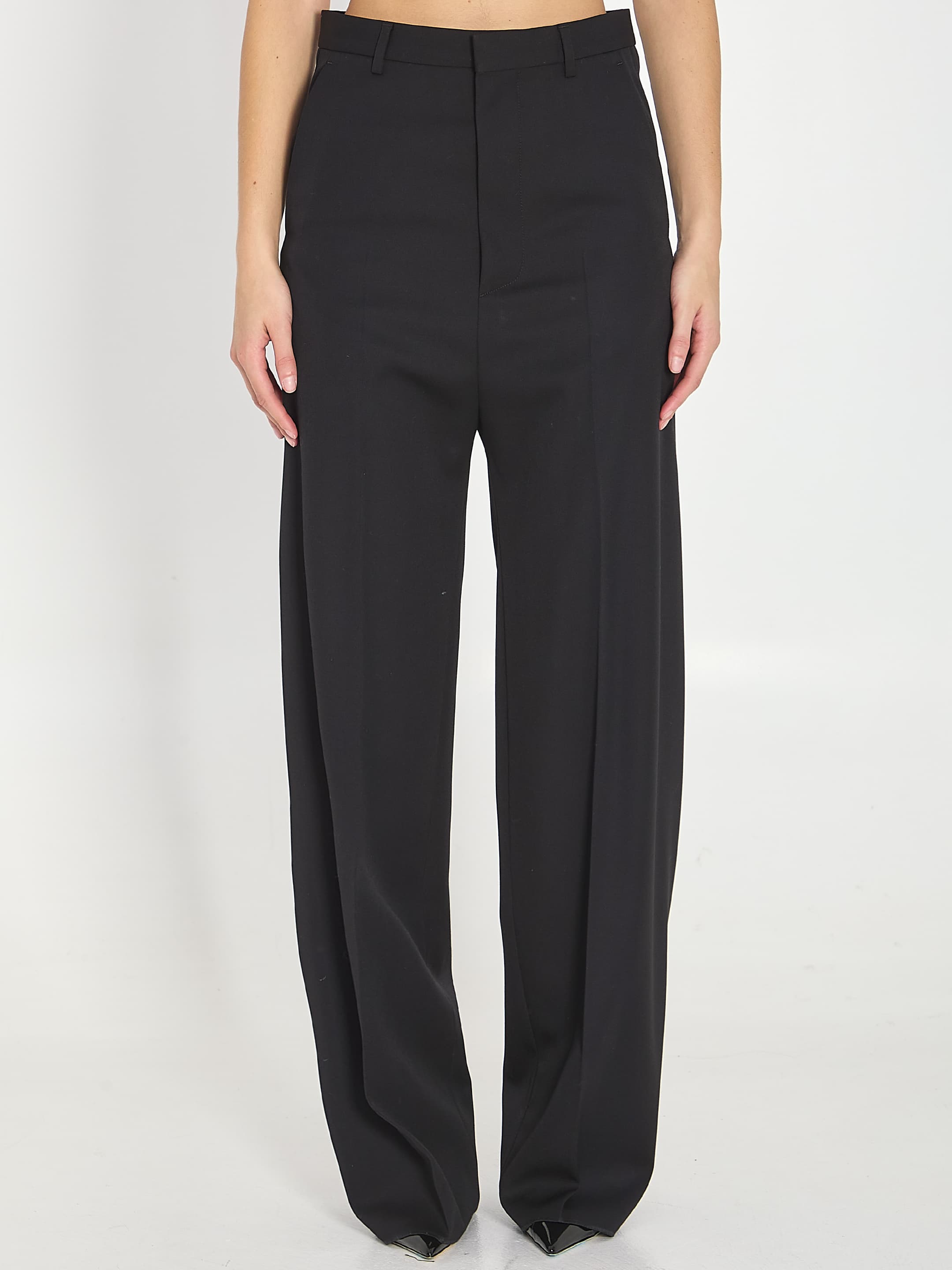 Balenciaga Tailored Wool Trousers