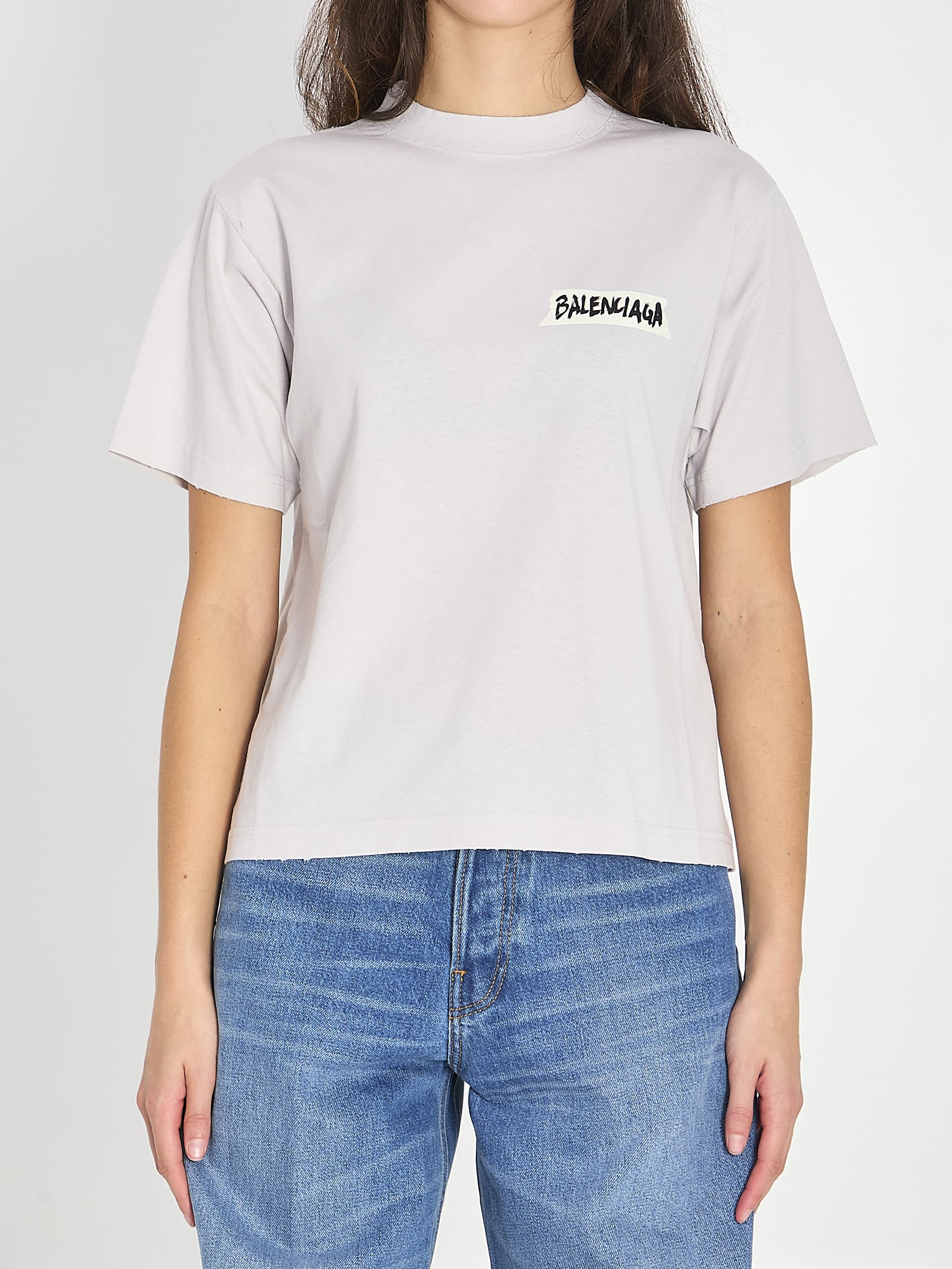 Balenciaga Cotton Jersey T-shirt
