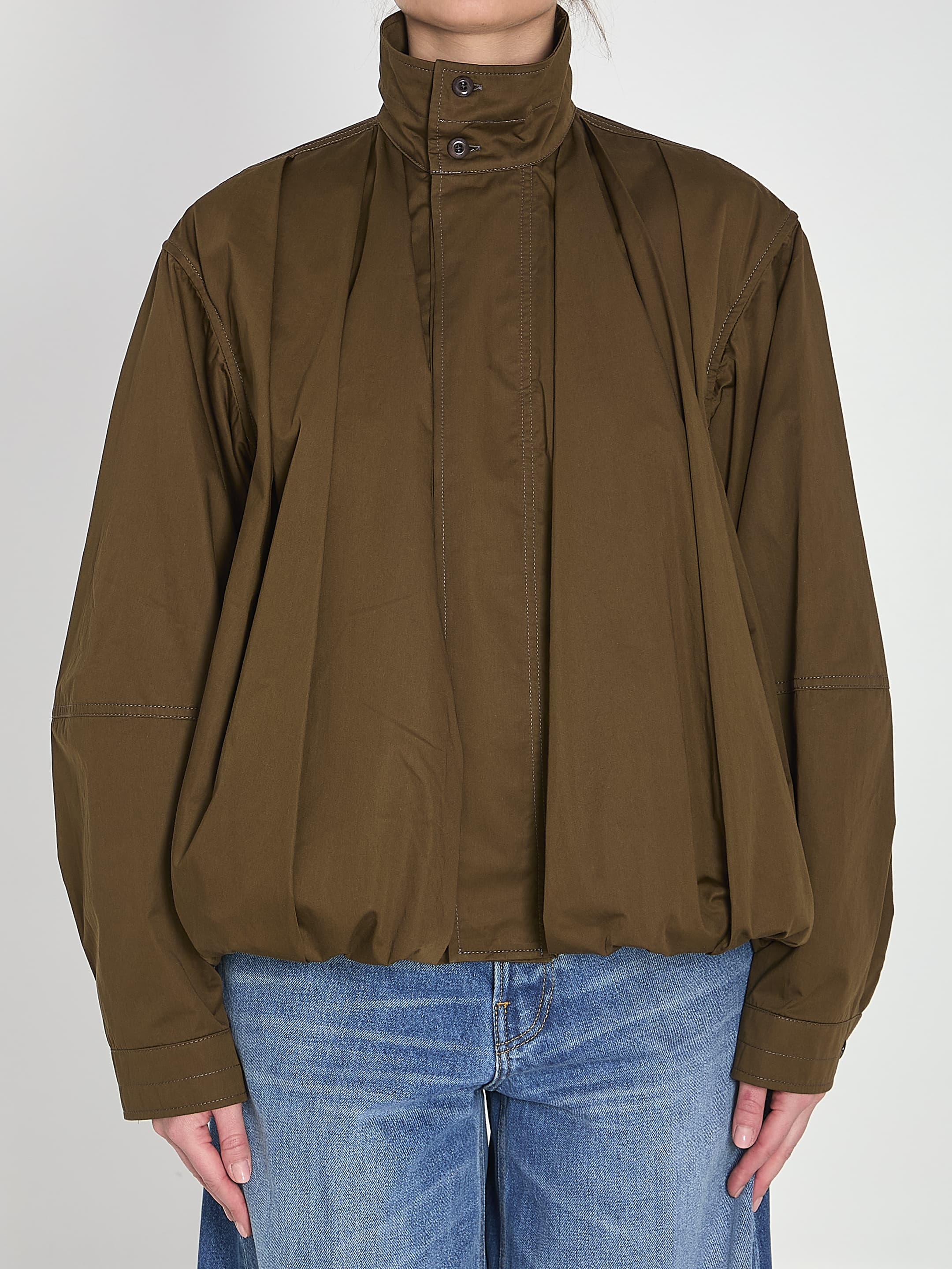 Lemaire Pleated Bomber Jacket