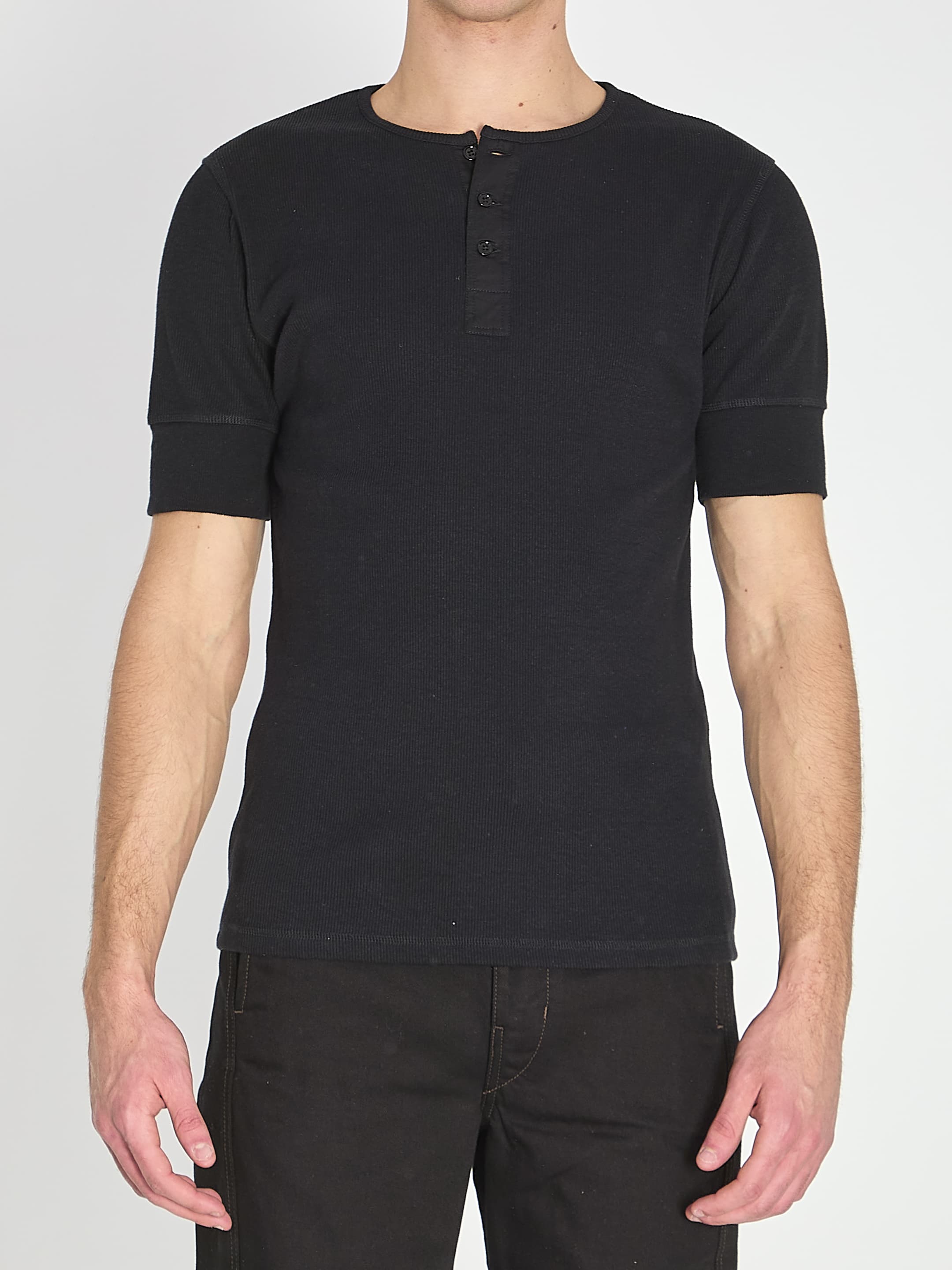 Lemaire Ribbed Henley Top