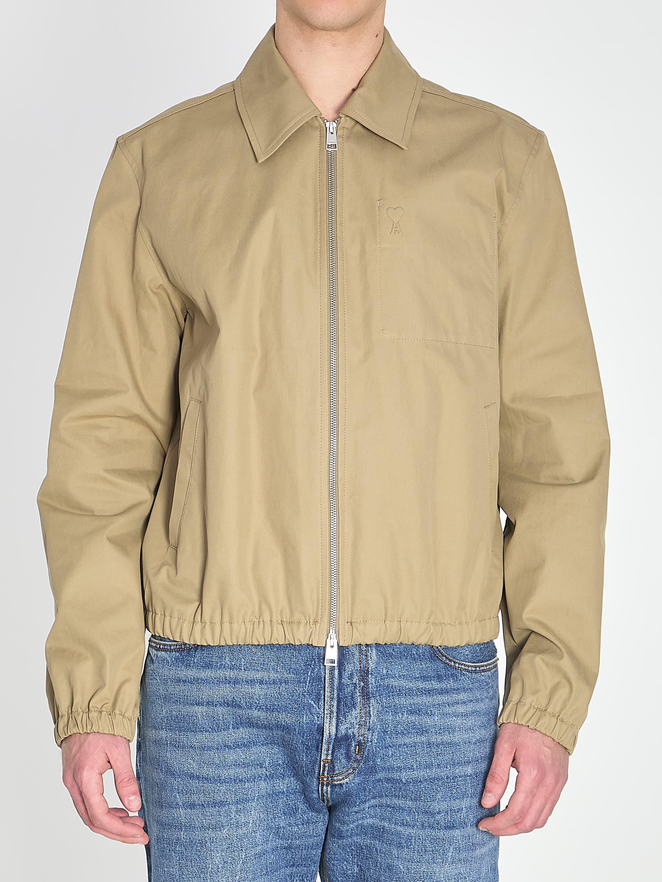 AMI Paris Ami De Coeur Zip Jacket