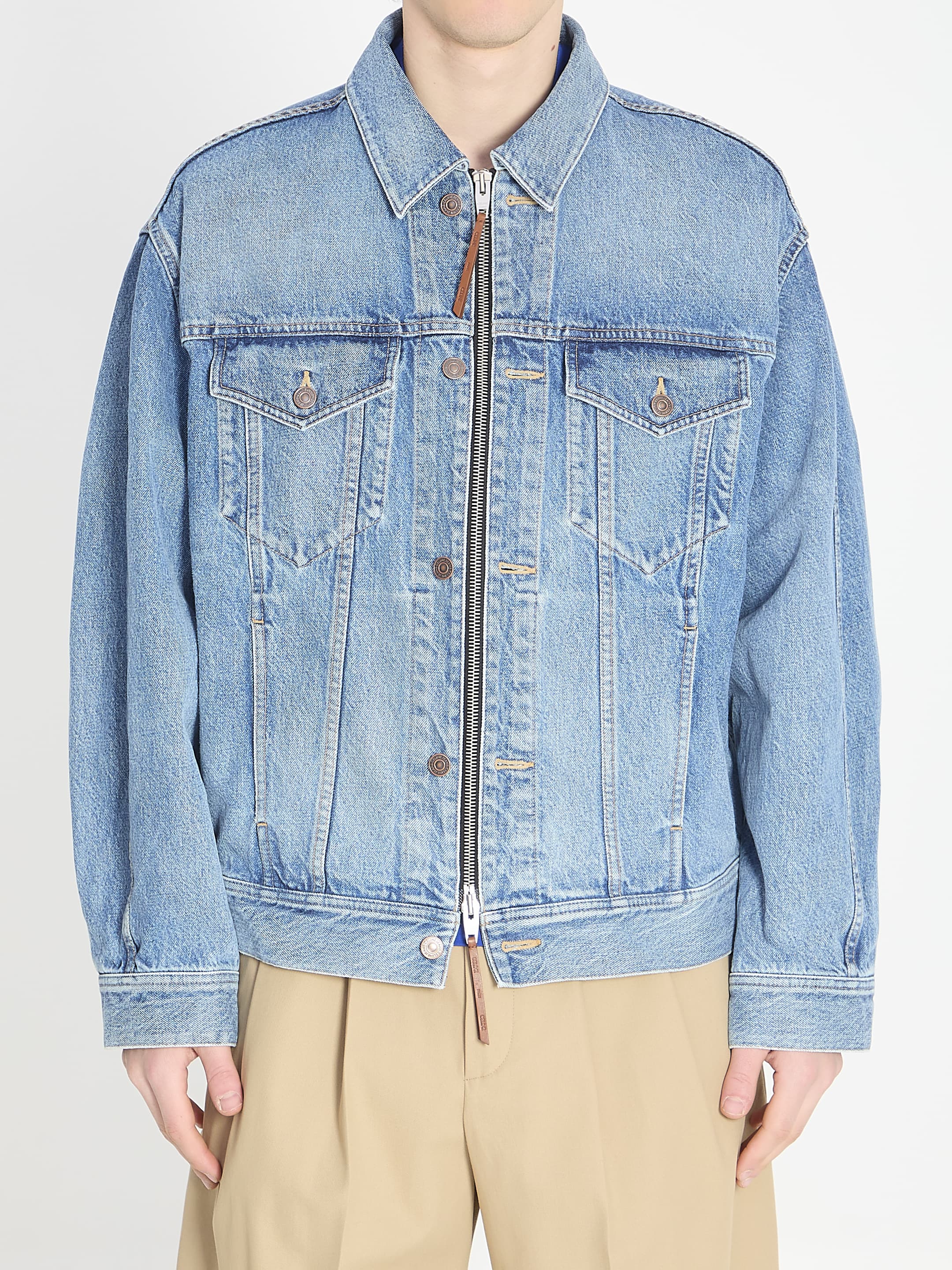 Celine Cotton Denim Trucker Jacket