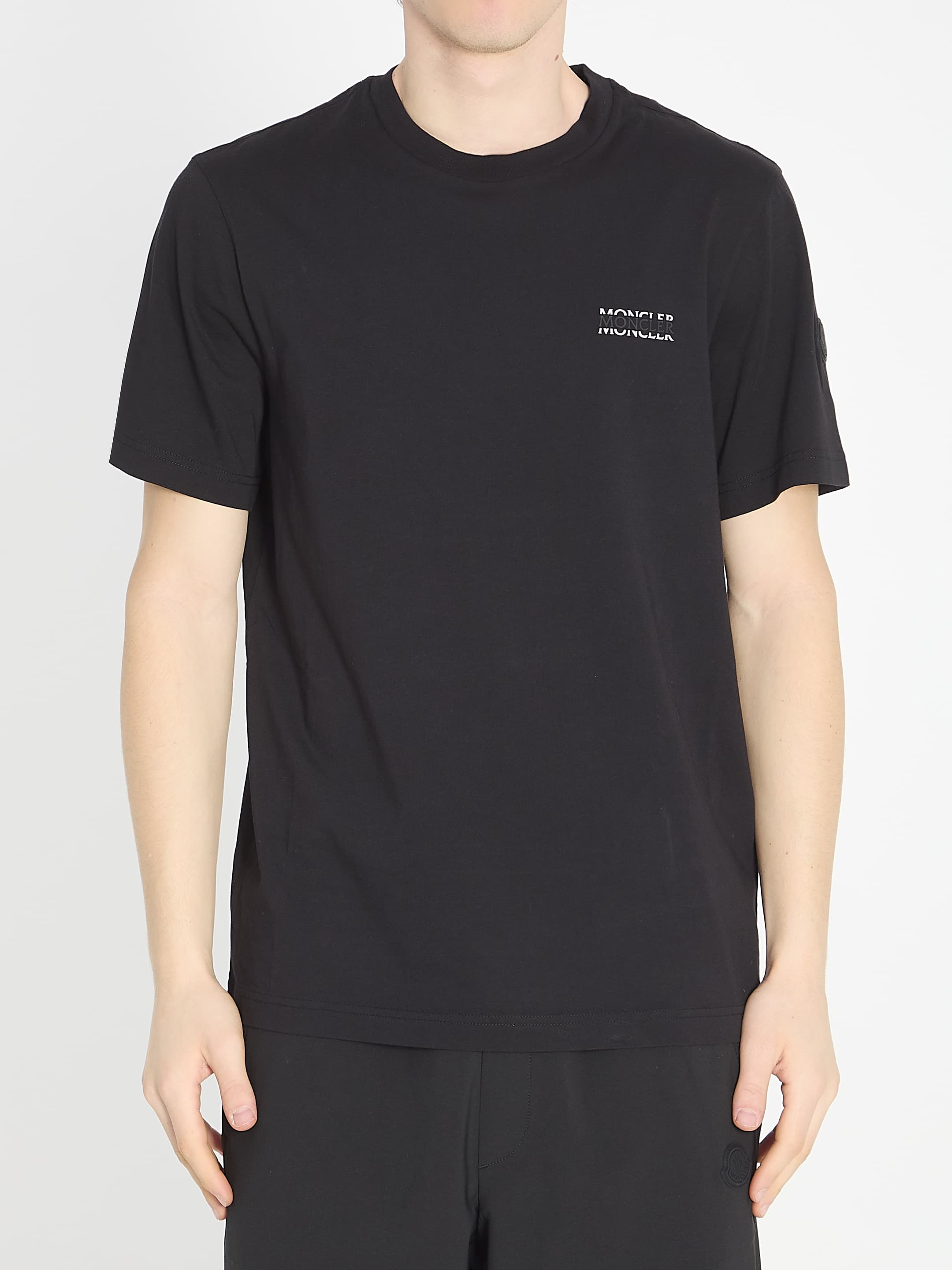 Moncler T-shirt in Cotton Jersey